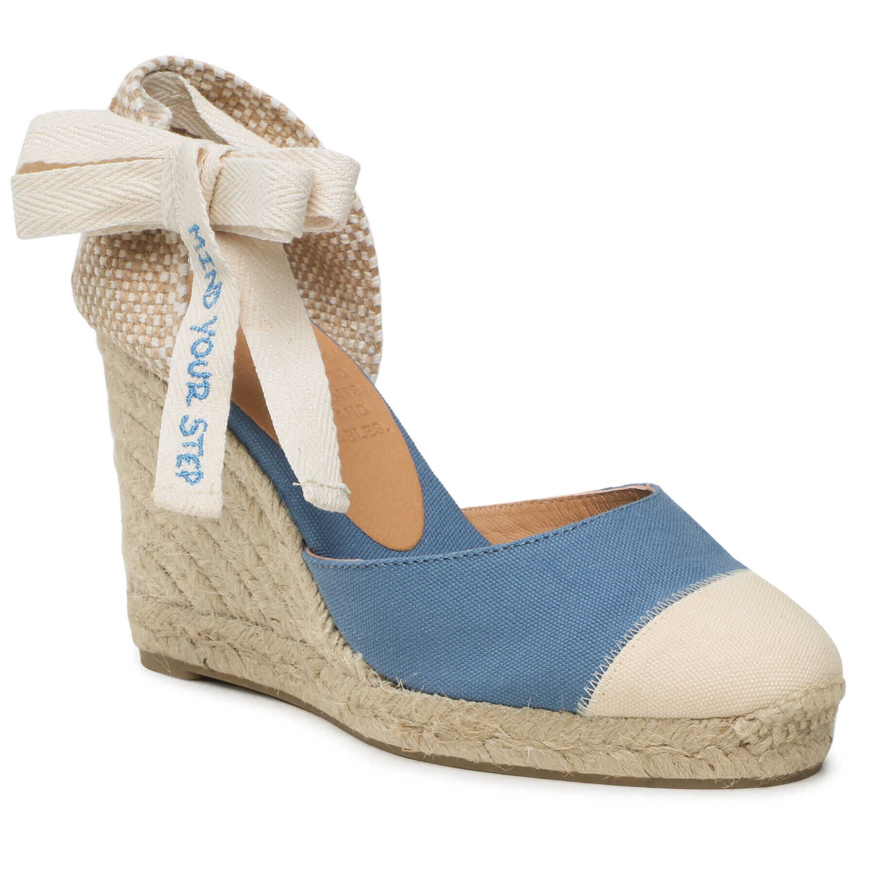 Castañer Espadrilky Carina/8/146 023129-310 Modrá - Pepit.cz