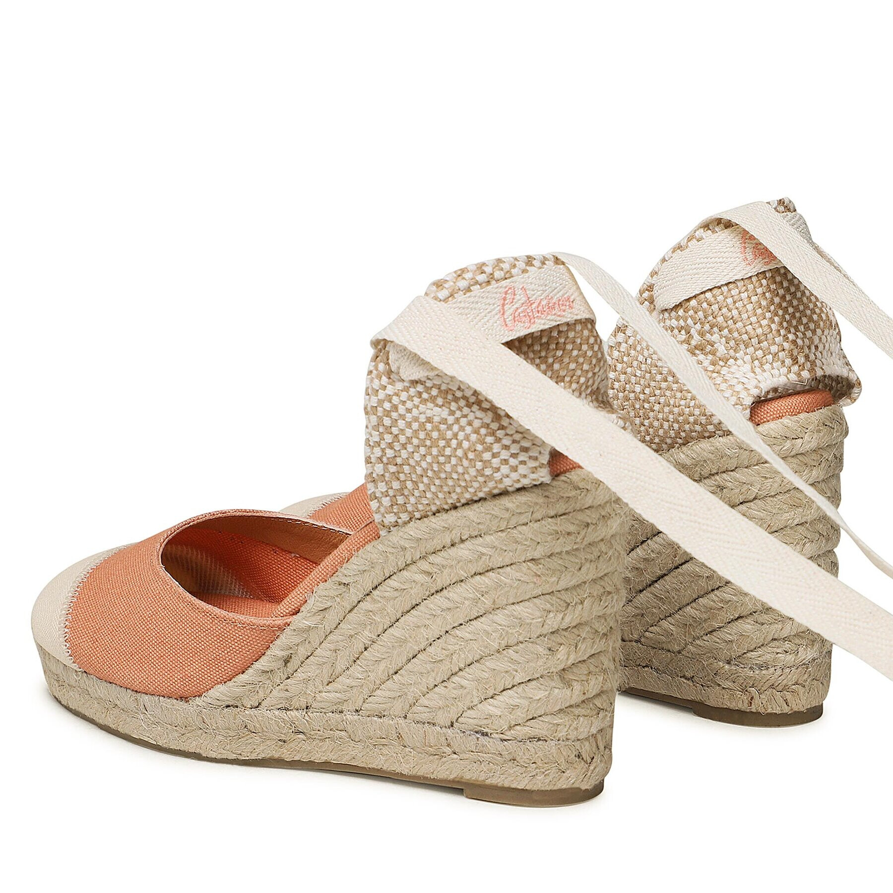 Castañer Espadrilky Carina/8/146 023129-803 Růžová - Pepit.cz