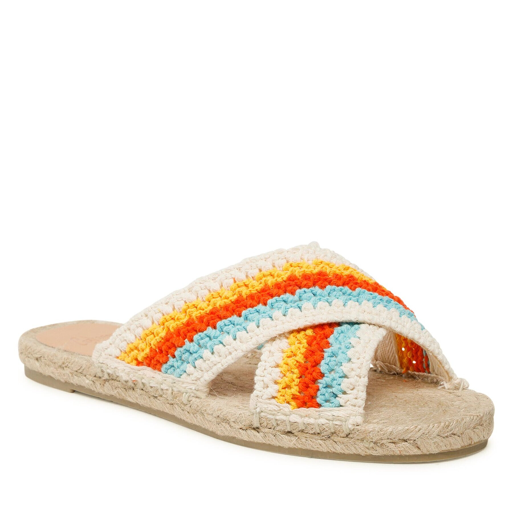 Castañer Espadrilky Paka/134 023097-910 Oranžová - Pepit.cz