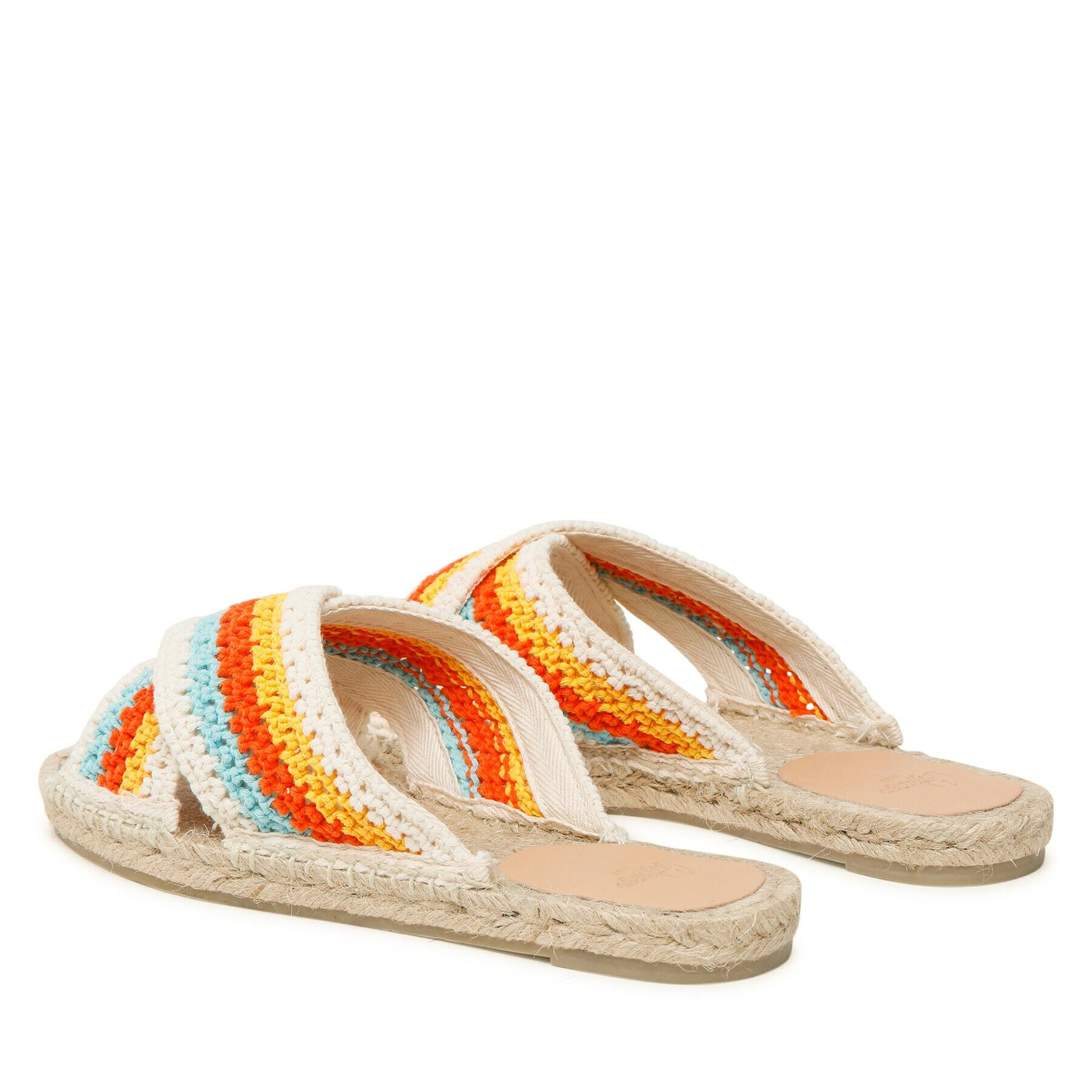 Castañer Espadrilky Paka/134 023097-910 Oranžová - Pepit.cz