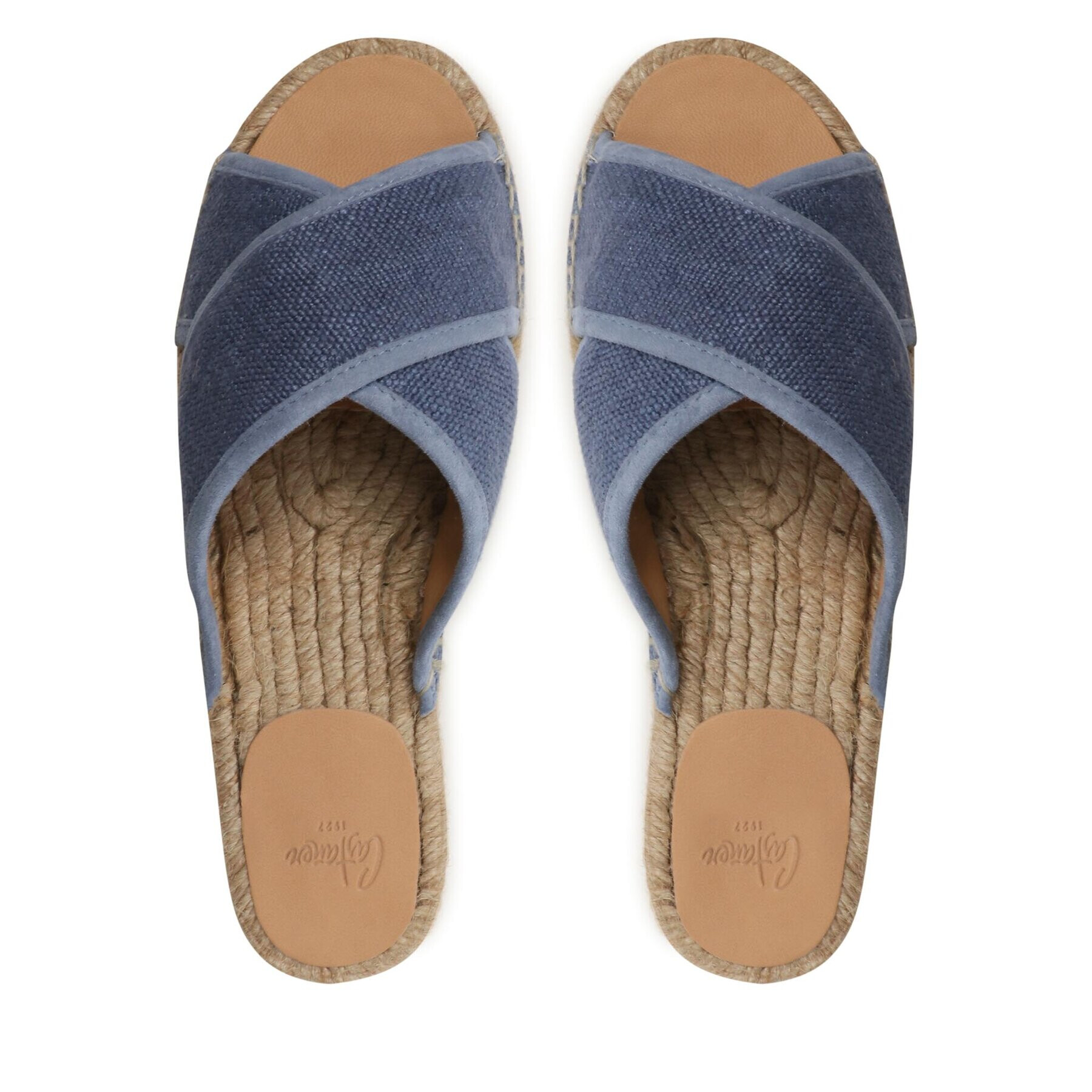 Castañer Espadrilky Palmera V/012 023010-313 Modrá - Pepit.cz