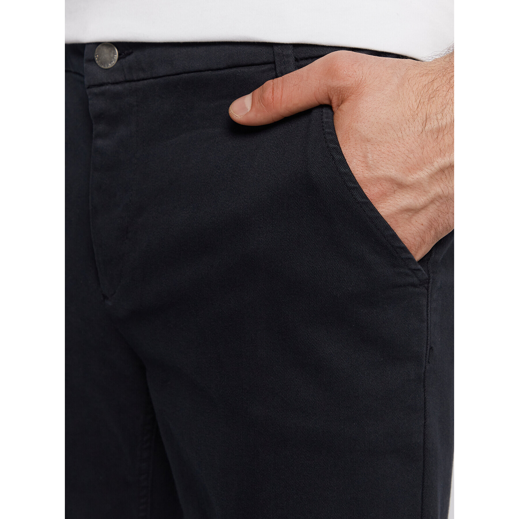 Casual Friday Chino kalhoty Phil 20504239 Tmavomodrá Slim Fit - Pepit.cz