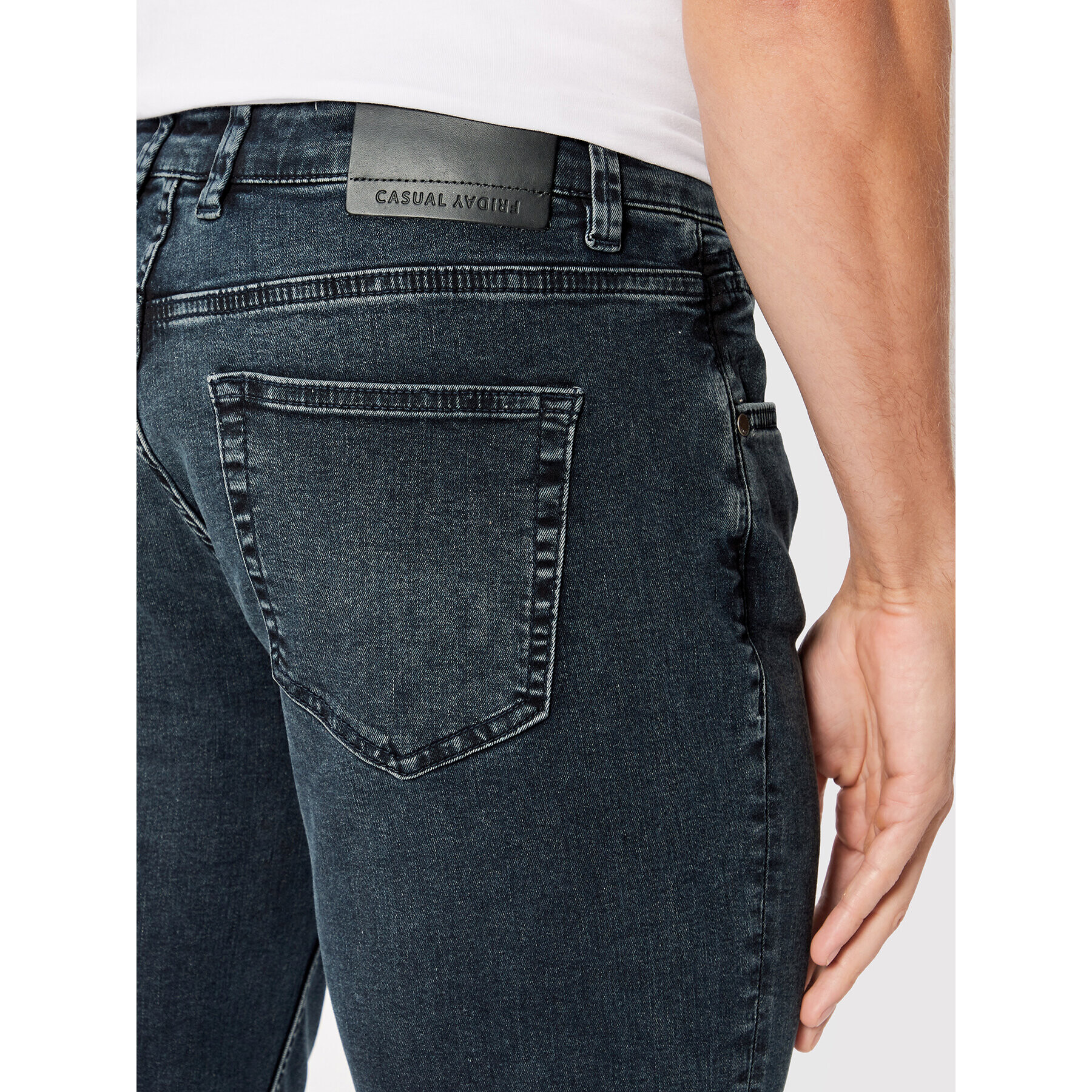 Casual Friday Jeansy Nexo 20504286 Tmavomodrá Regular Fit - Pepit.cz