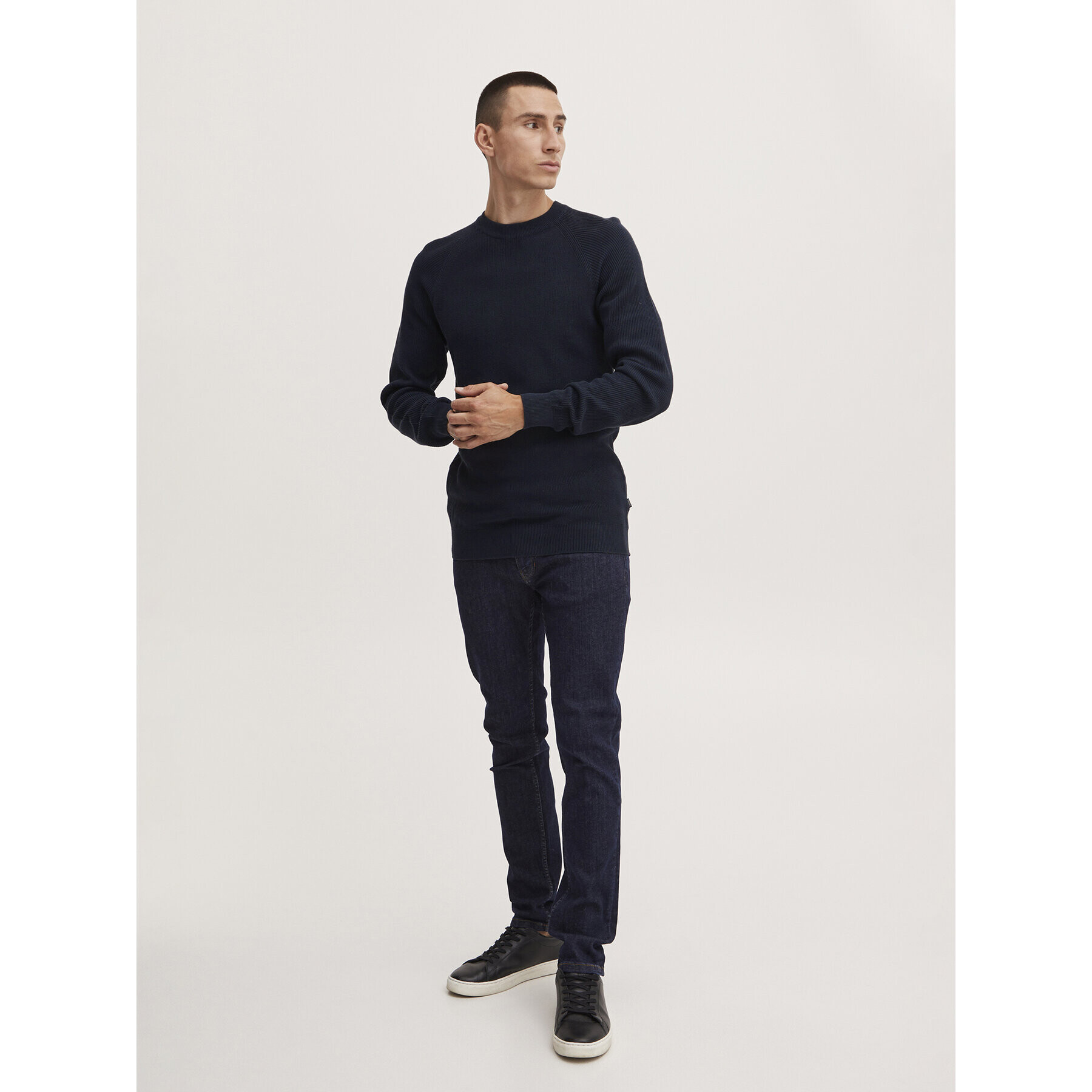 Casual Friday Svetr 20504503 Tmavomodrá Regular Fit - Pepit.cz