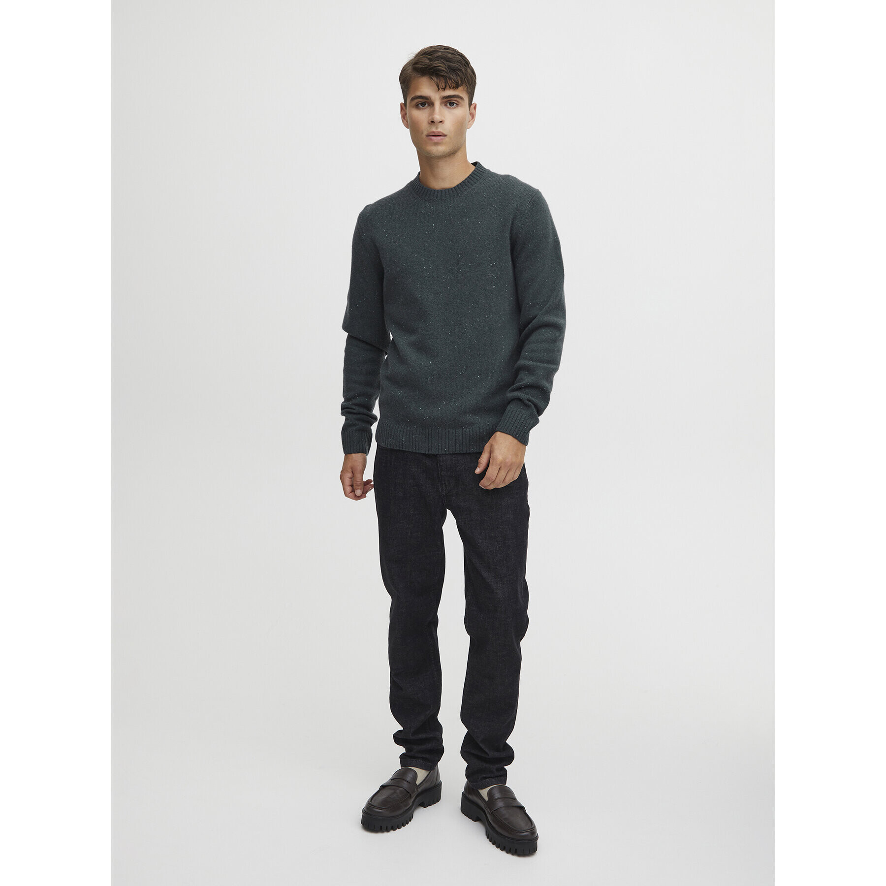 Casual Friday Svetr 20504898 Zelená Regular Fit - Pepit.cz