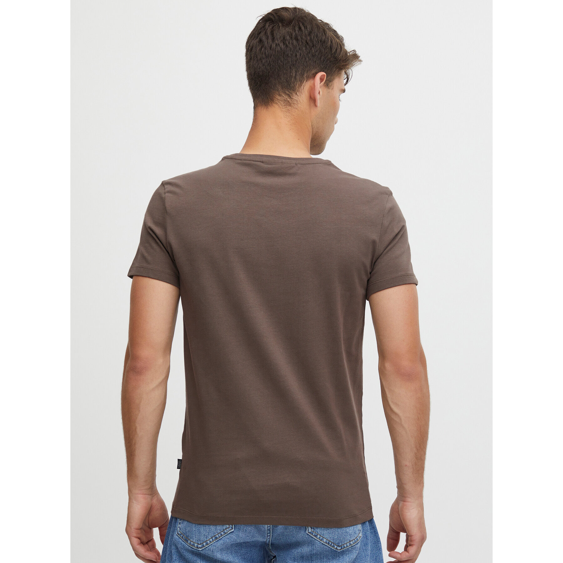 Casual Friday T-Shirt 20503063 Hnědá Slim Fit - Pepit.cz