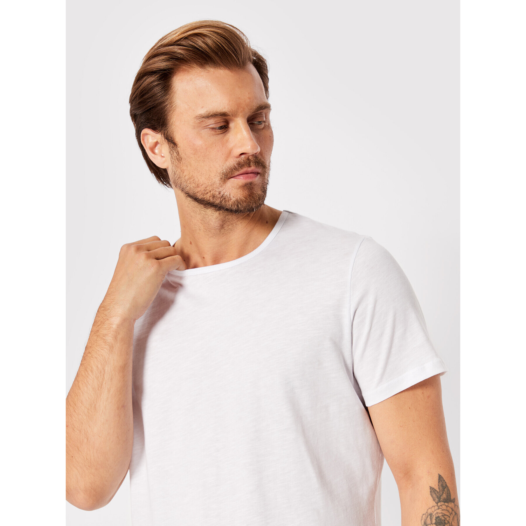 Casual Friday T-Shirt Grant 20502453 Bordó Regular Fit - Pepit.cz