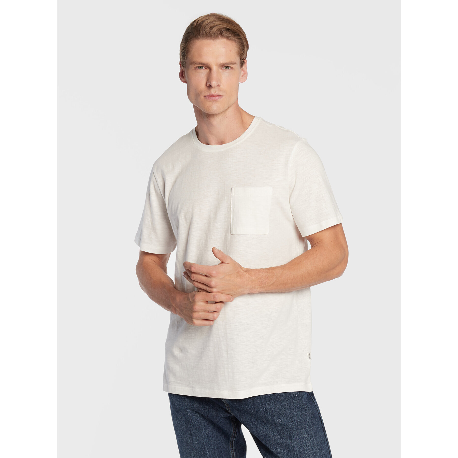 Casual Friday T-Shirt Thor 20504283 Bílá Regular Fit - Pepit.cz