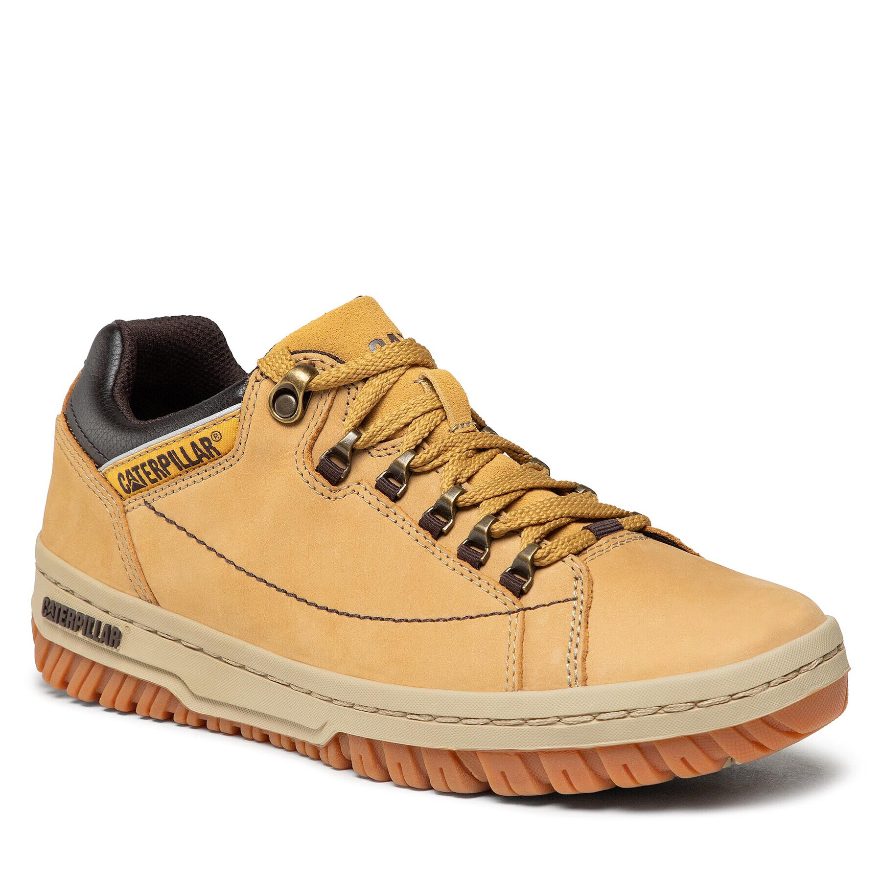 CATerpillar Sneakersy Apa P711588 Hnědá - Pepit.cz