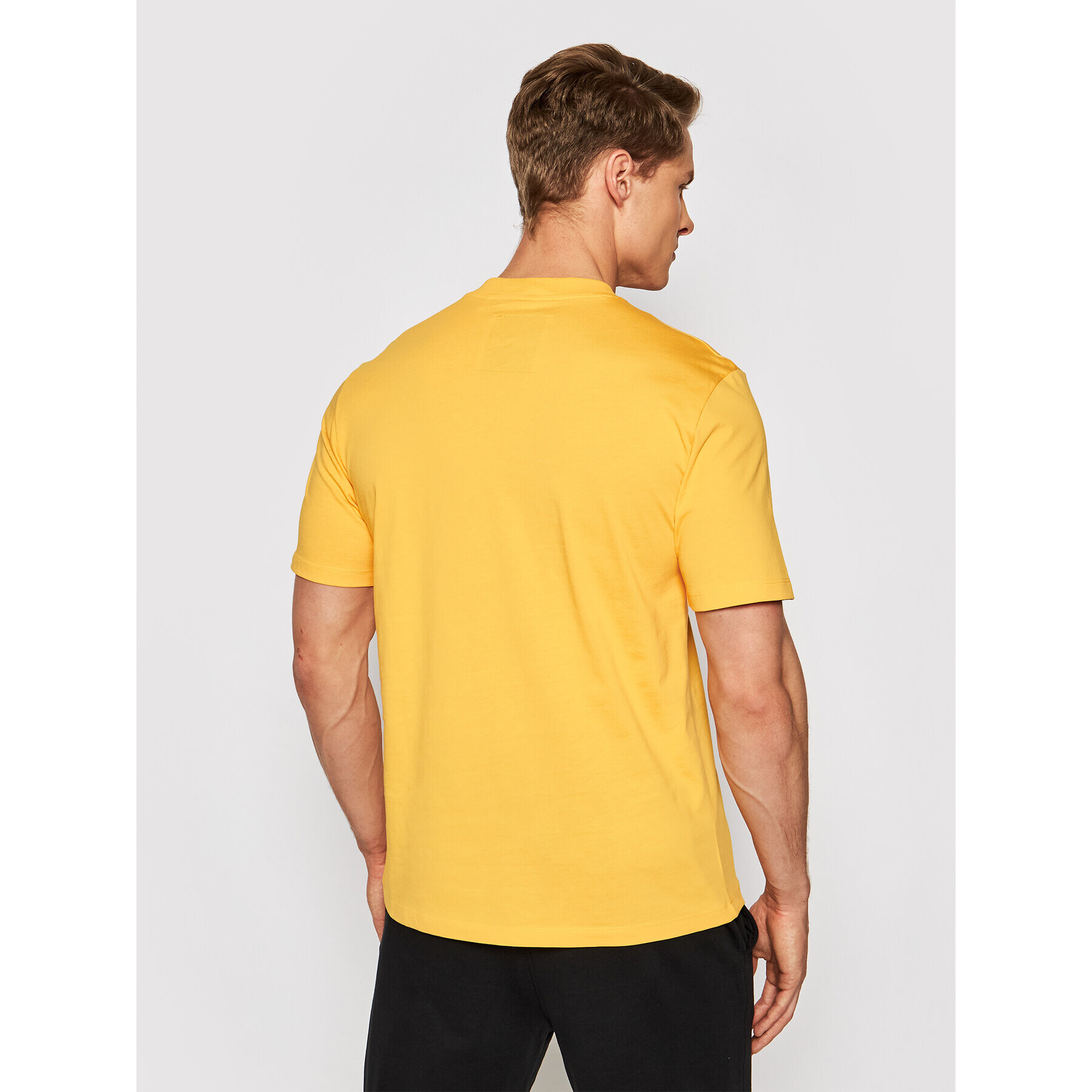 CATerpillar T-Shirt 2511242 Žlutá Regular Fit - Pepit.cz