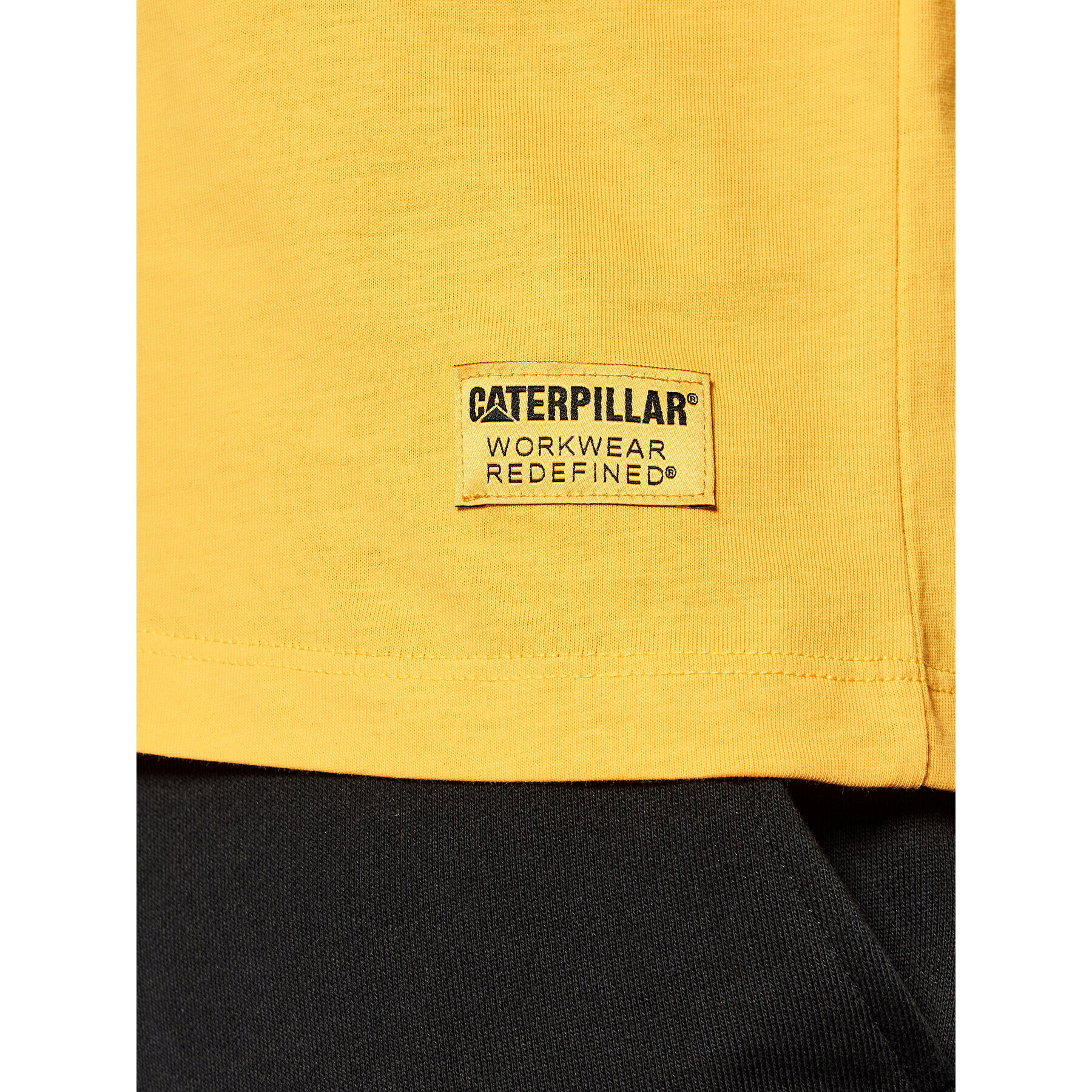 CATerpillar T-Shirt 2511242 Žlutá Regular Fit - Pepit.cz