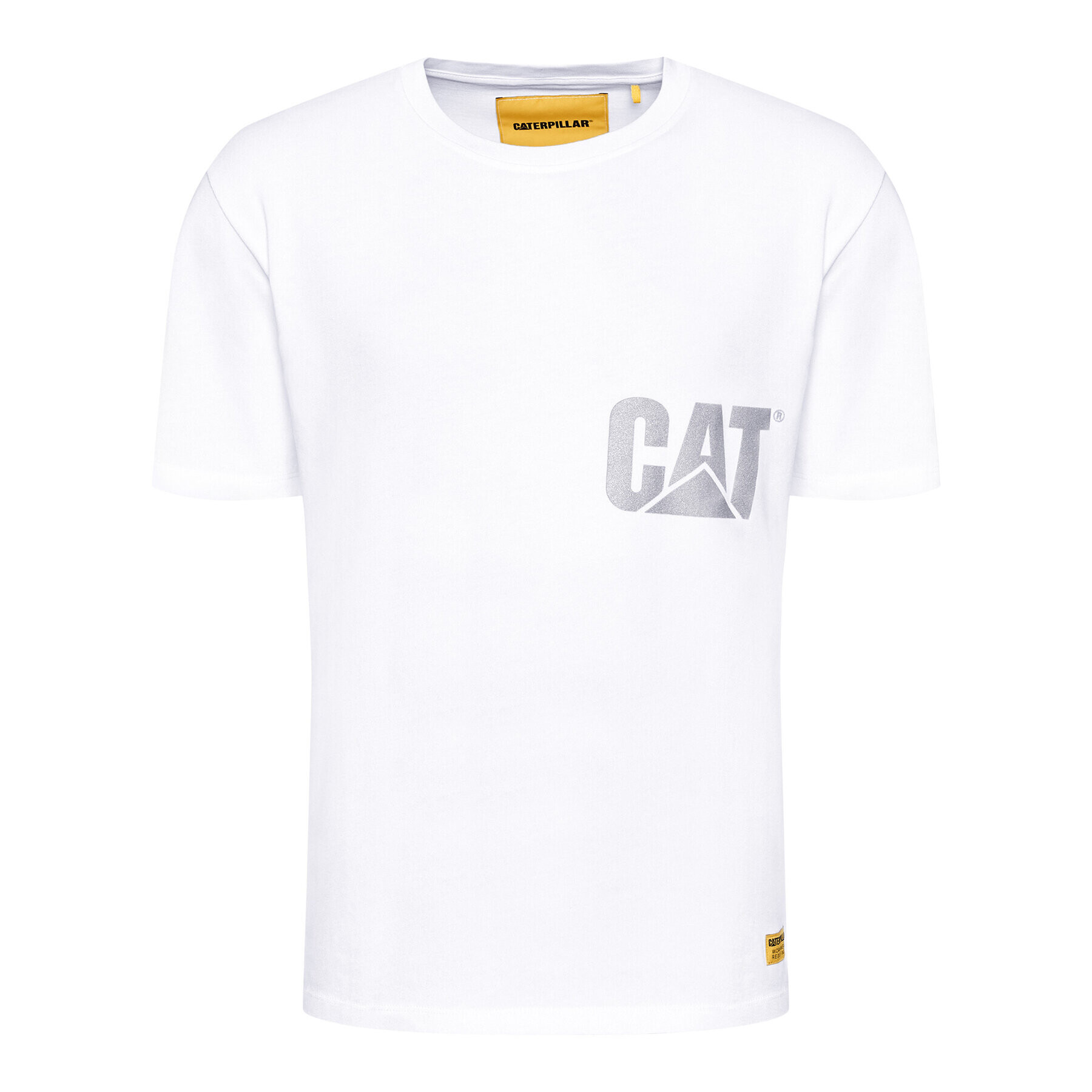 CATerpillar T-Shirt 2511548 Bílá Regular Fit - Pepit.cz