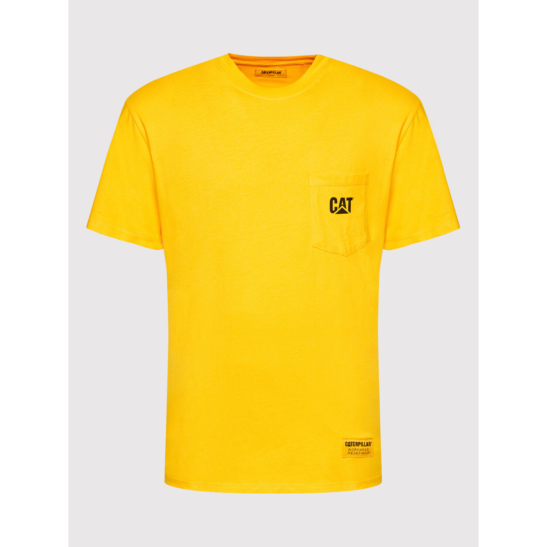 CATerpillar T-Shirt 2511868 Žlutá Regular Fit - Pepit.cz