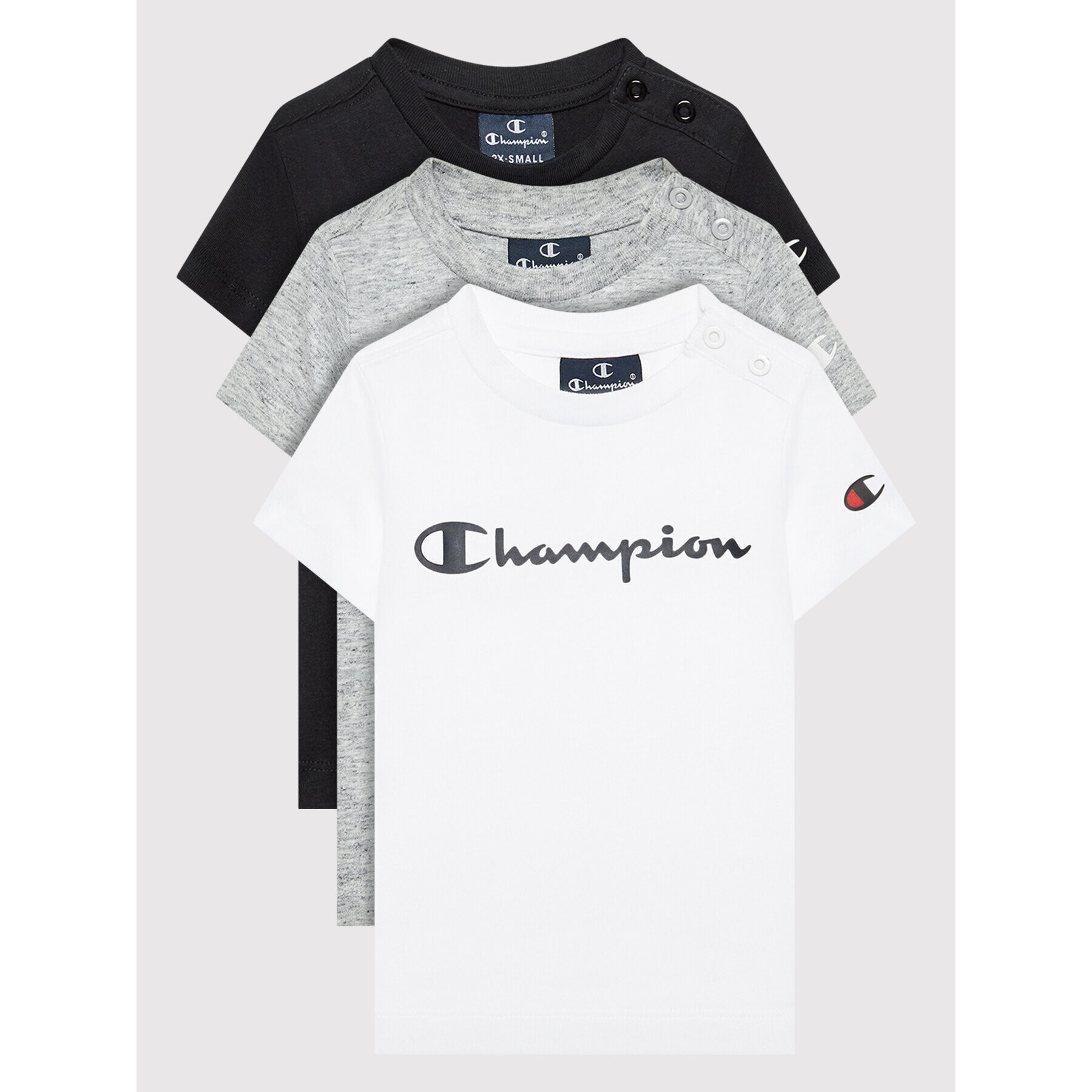 Champion 3-dílná sada T-shirts 305974 Barevná Regular Fit - Pepit.cz