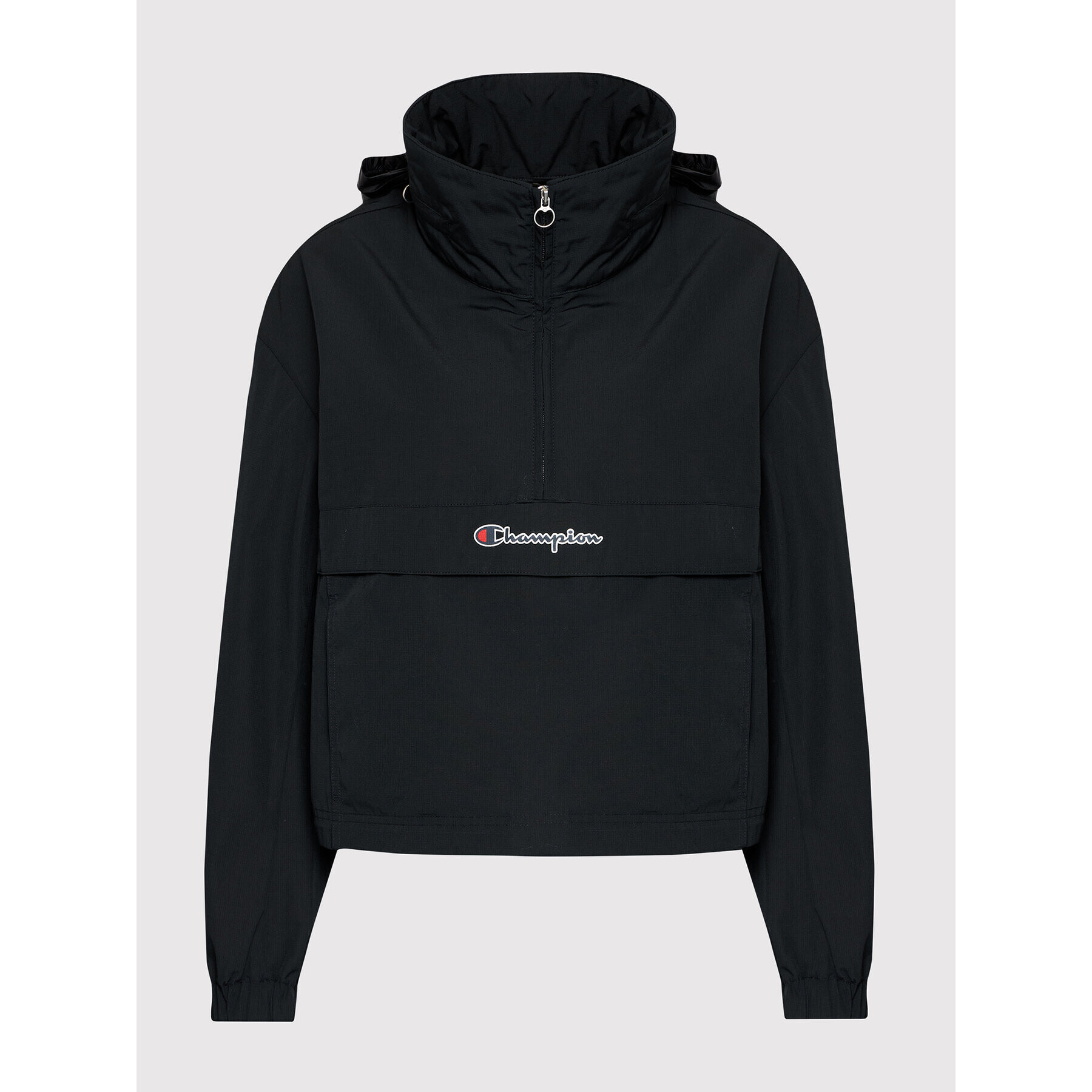 Champion Bunda anorak Script Logo 114170 Černá Regular Fit - Pepit.cz