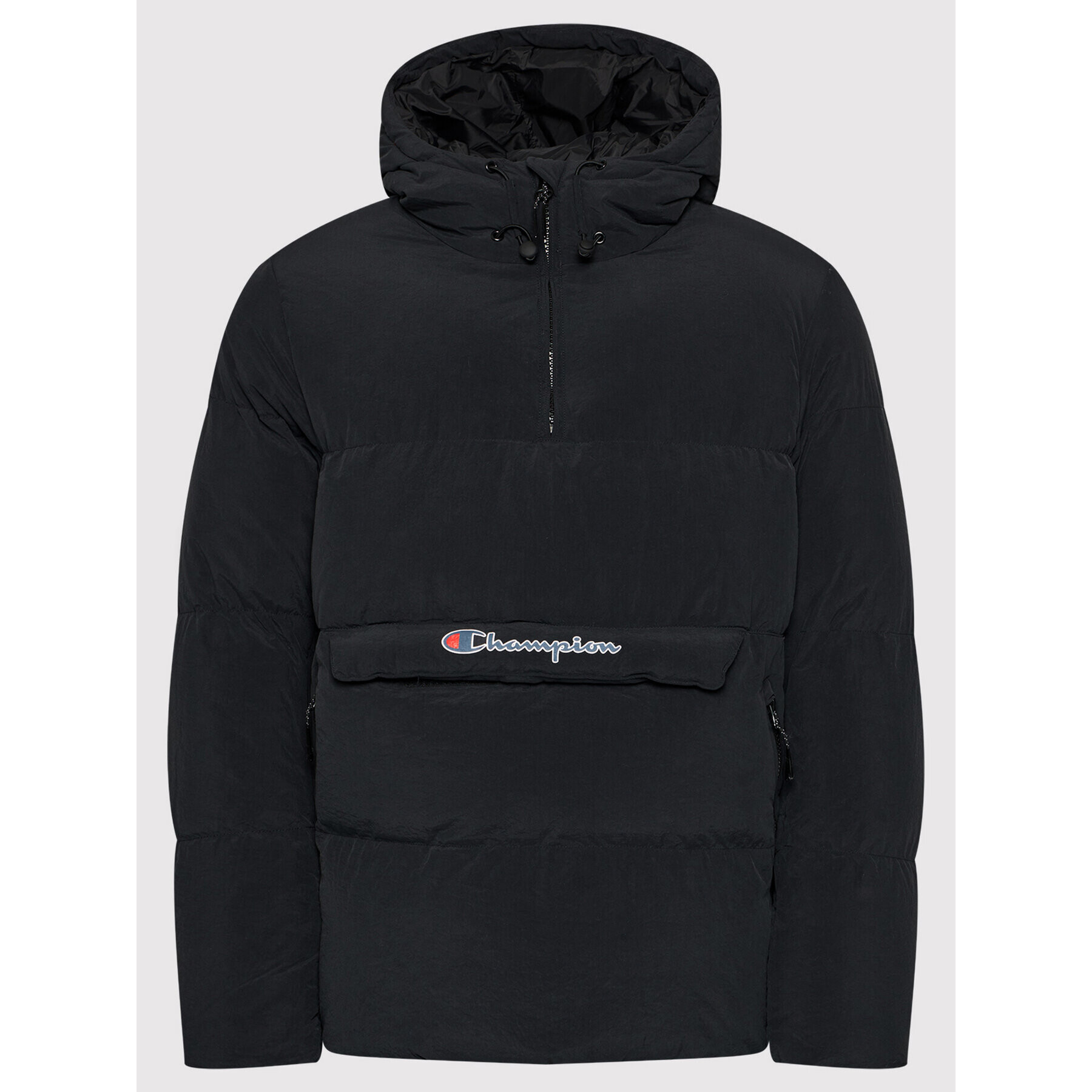 Champion Bunda anorak Script Logo 216733 Černá Regular Fit - Pepit.cz