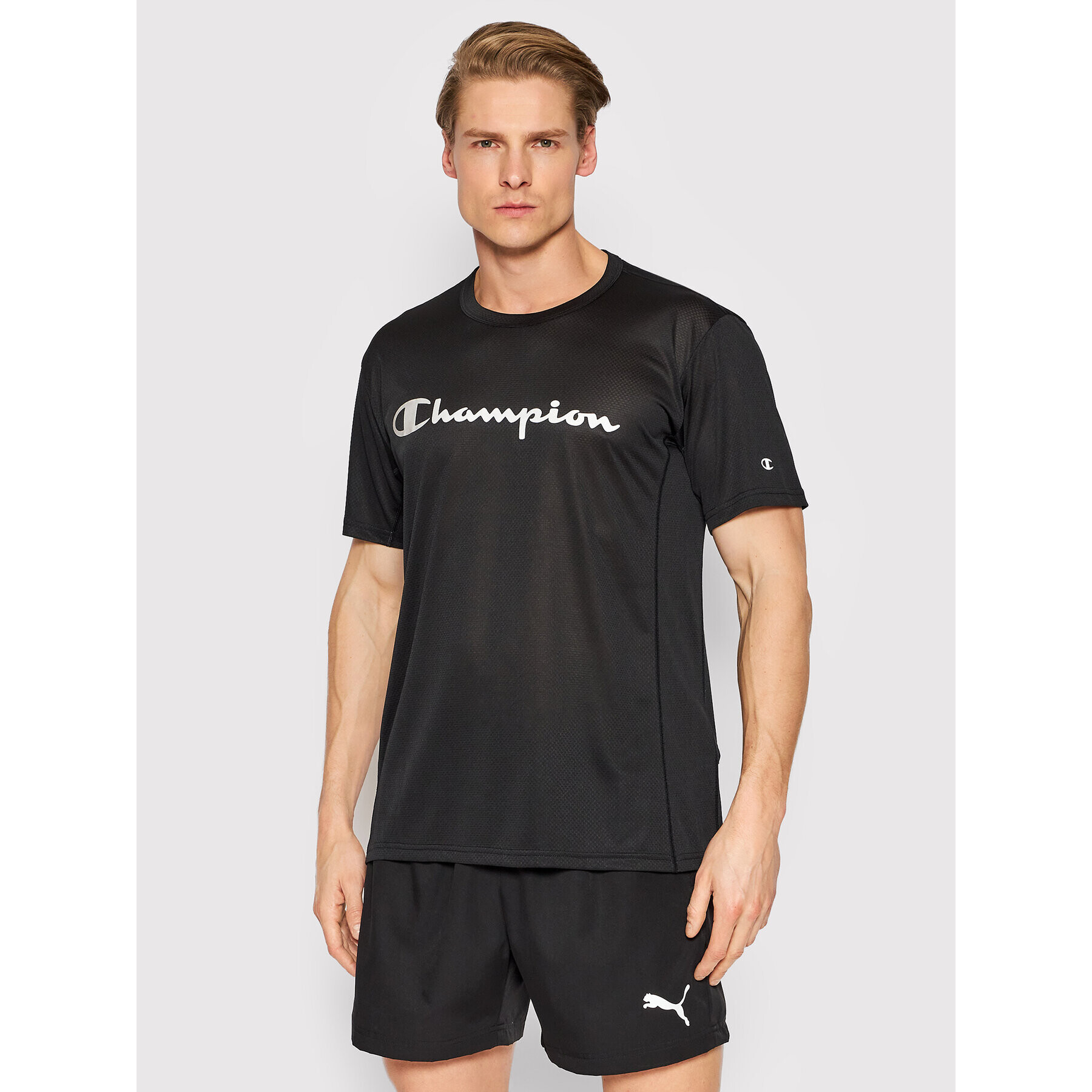 Champion Funkční tričko 217090 Černá Athletic Fit - Pepit.cz