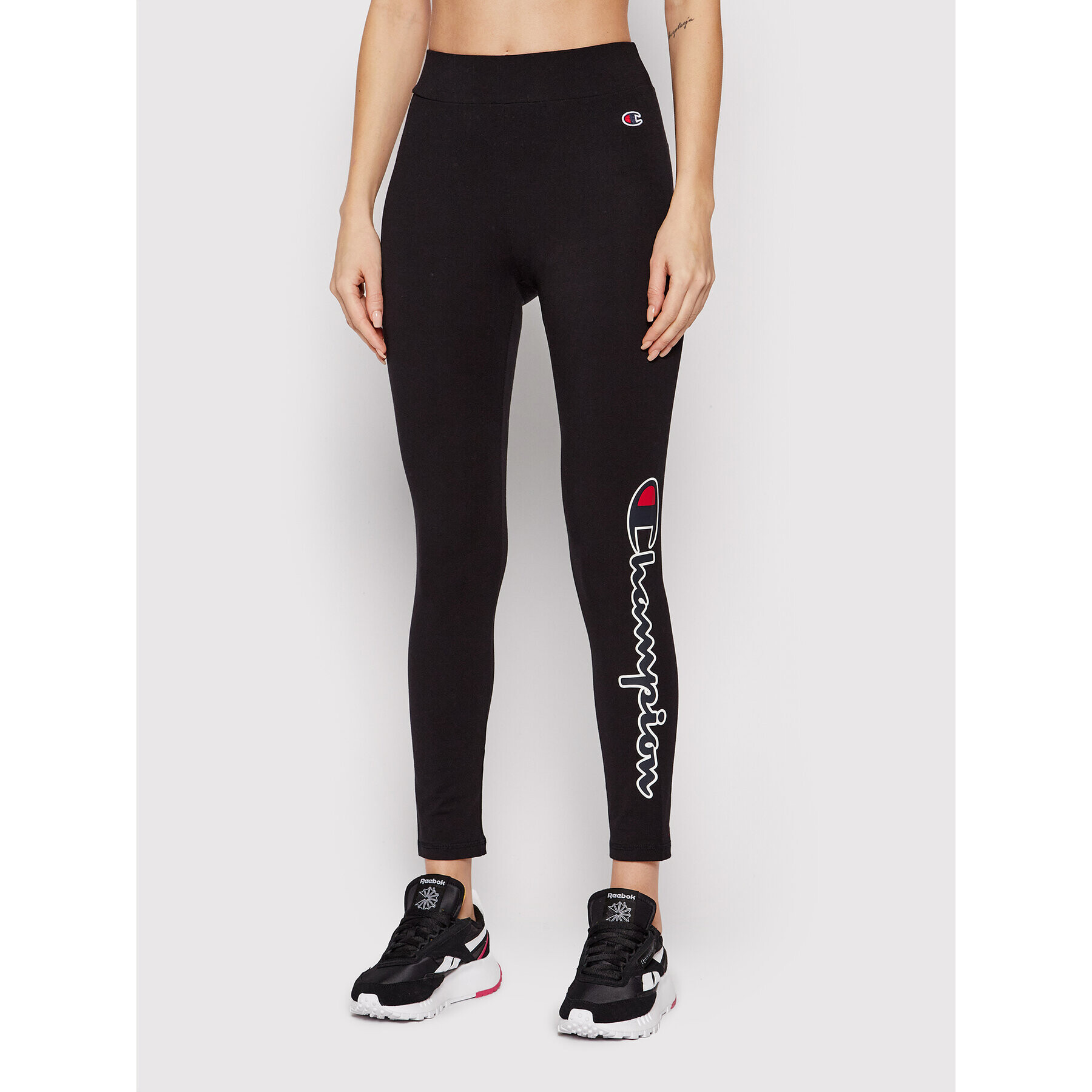 Champion Legíny Crop 114939 Černá Athletic Fit - Pepit.cz