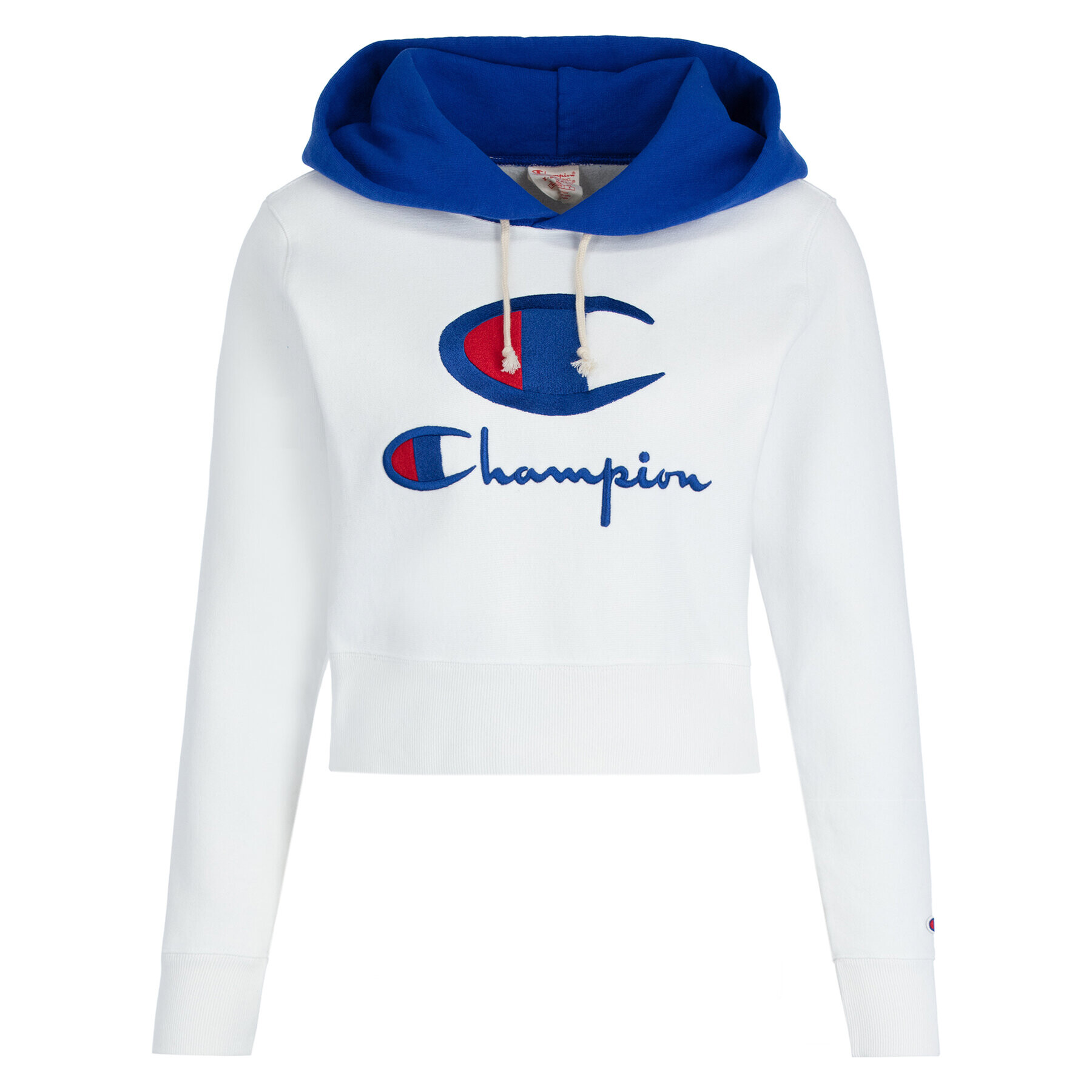 Champion Mikina 112534 WW001 Bílá Regular Fit - Pepit.cz