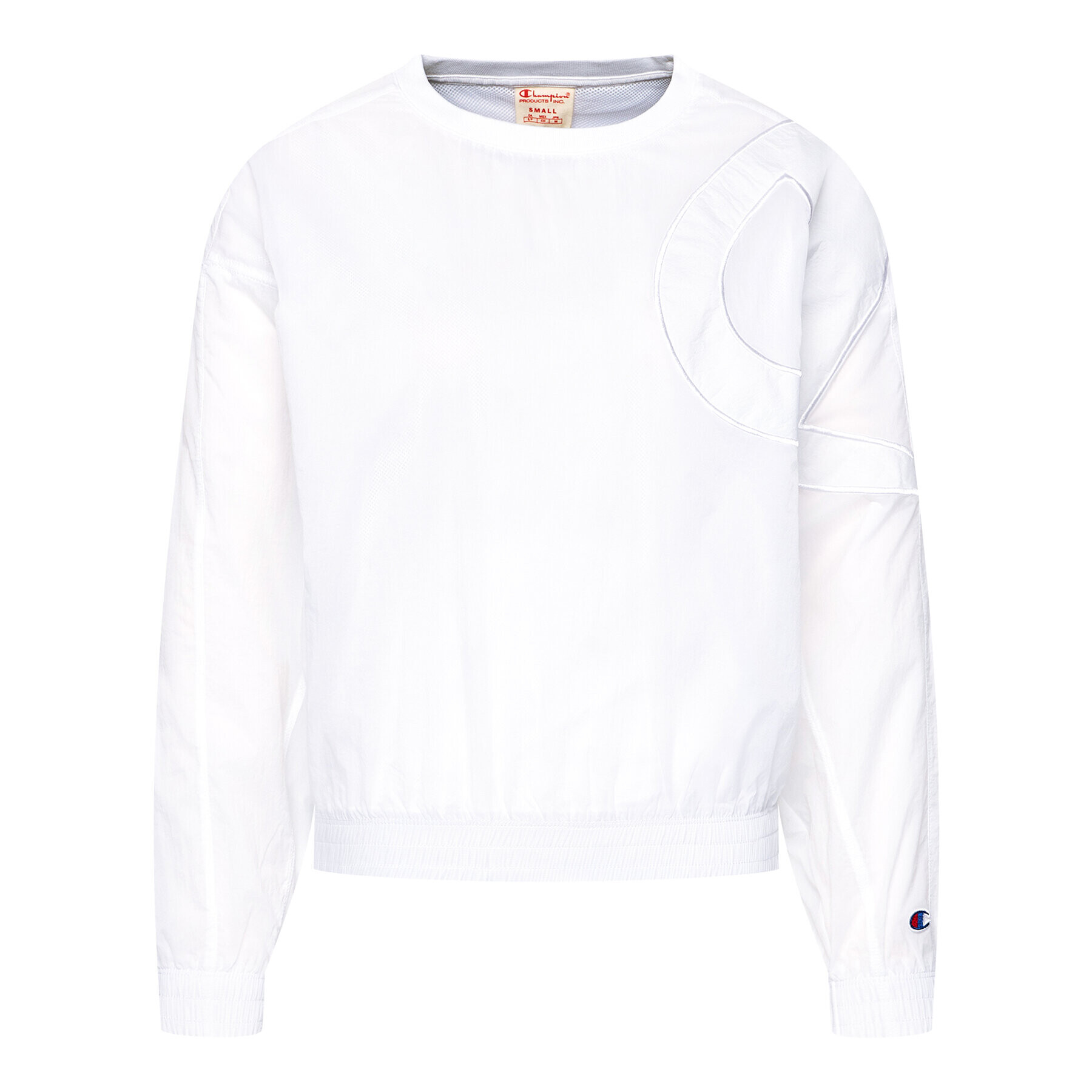 Champion Mikina 112989 Bílá Oversize - Pepit.cz