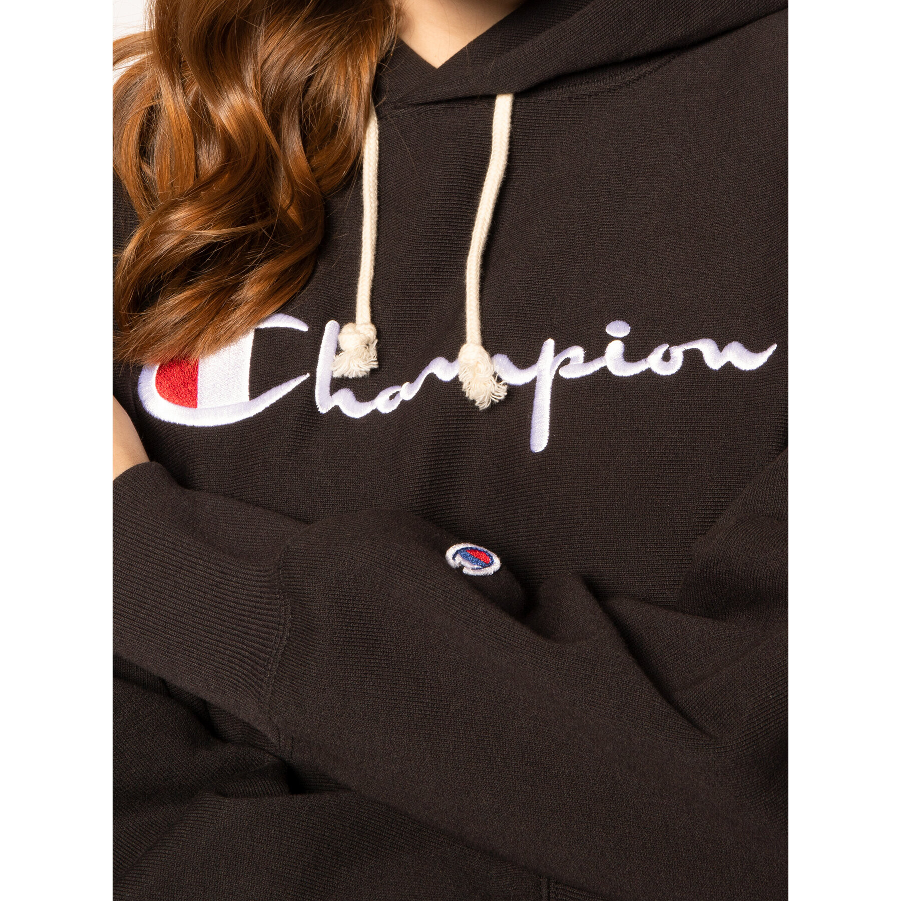 Champion Mikina 113149 Černá Custom Fit - Pepit.cz