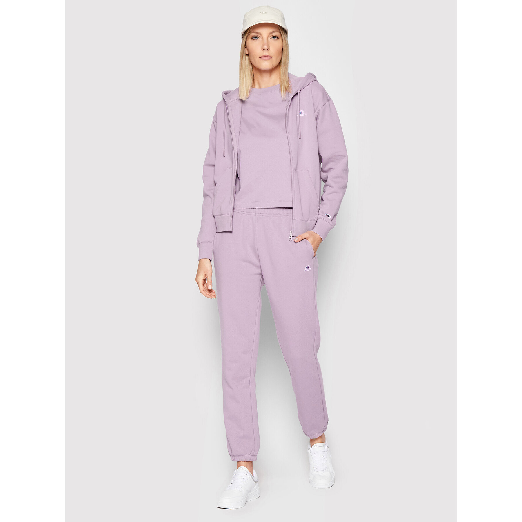 Champion Mikina 114921 Fialová Regular Fit - Pepit.cz