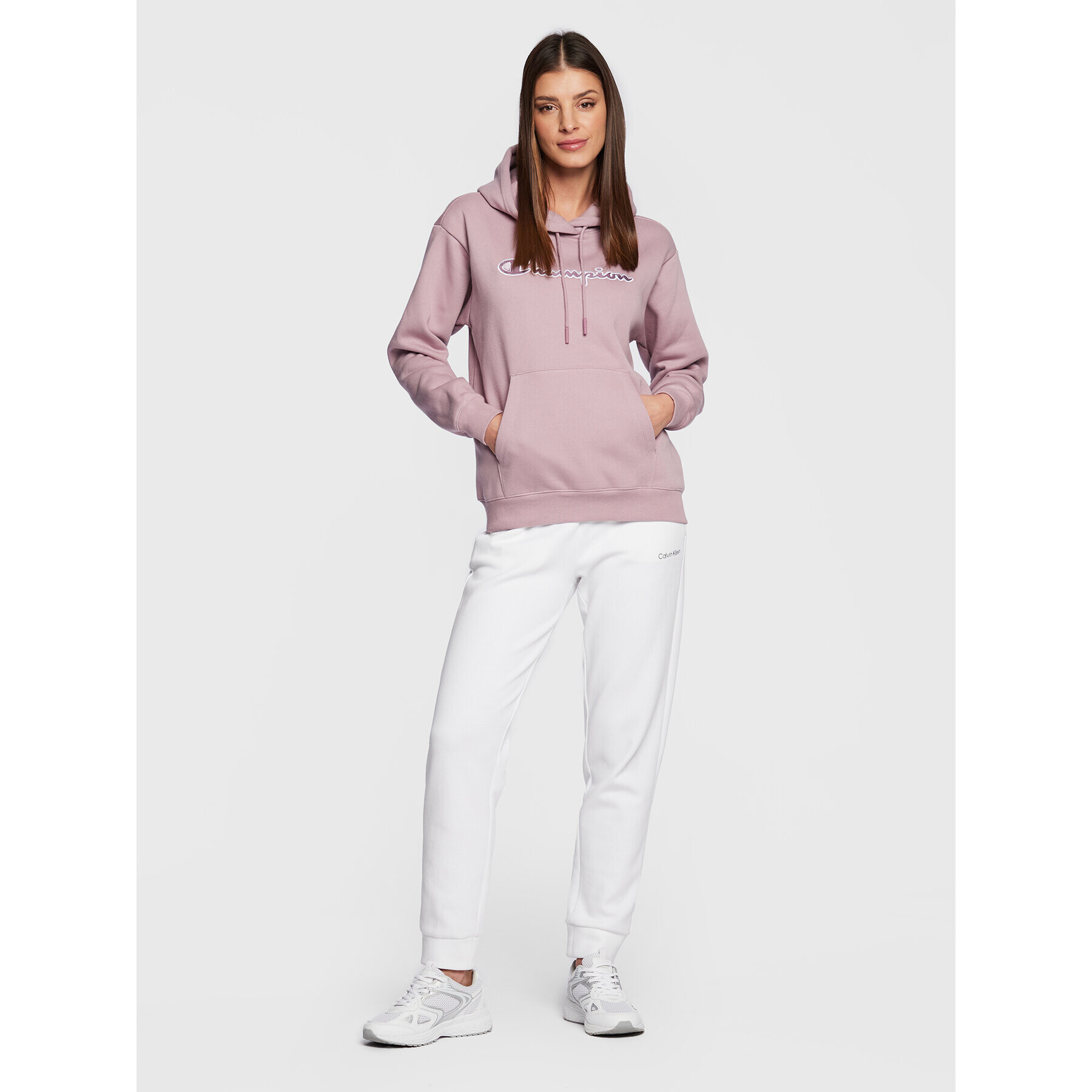 Champion Mikina 115477 Fialová Regular Fit - Pepit.cz