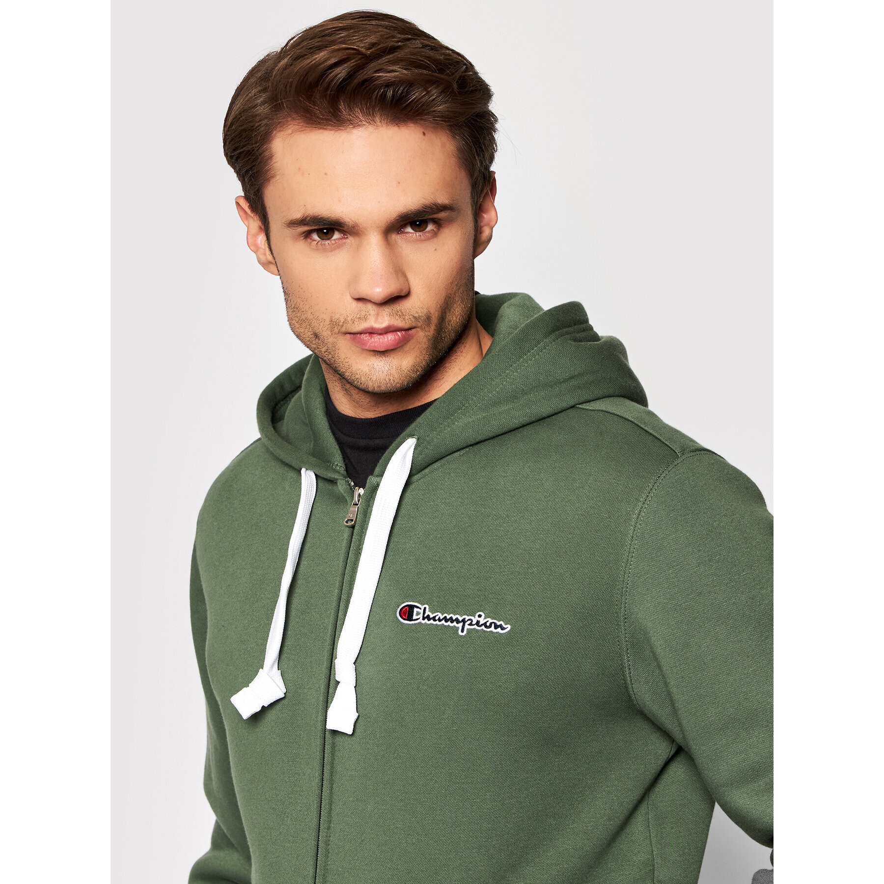 Champion Mikina 216477 Zelená Regular Fit - Pepit.cz