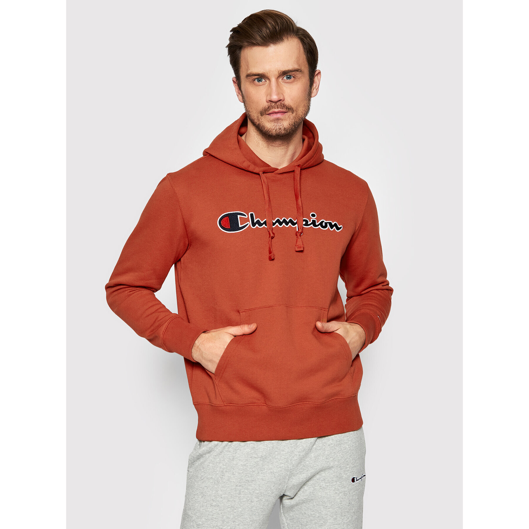 Champion Mikina 217060 Oranžová Regular Fit - Pepit.cz