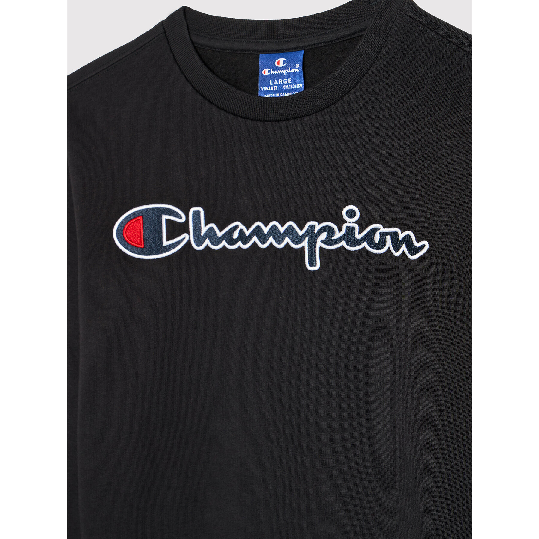 Champion Mikina 305766 Černá Regular Fit - Pepit.cz