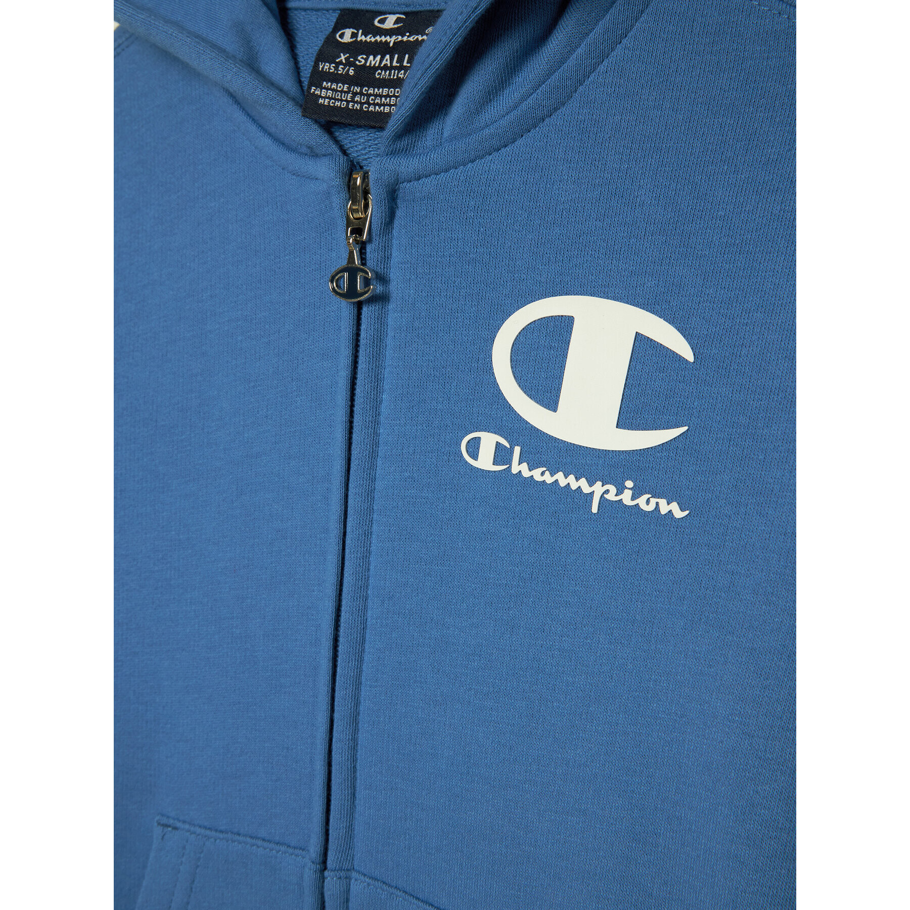 Champion Mikina 305904 Tmavomodrá Regular Fit - Pepit.cz