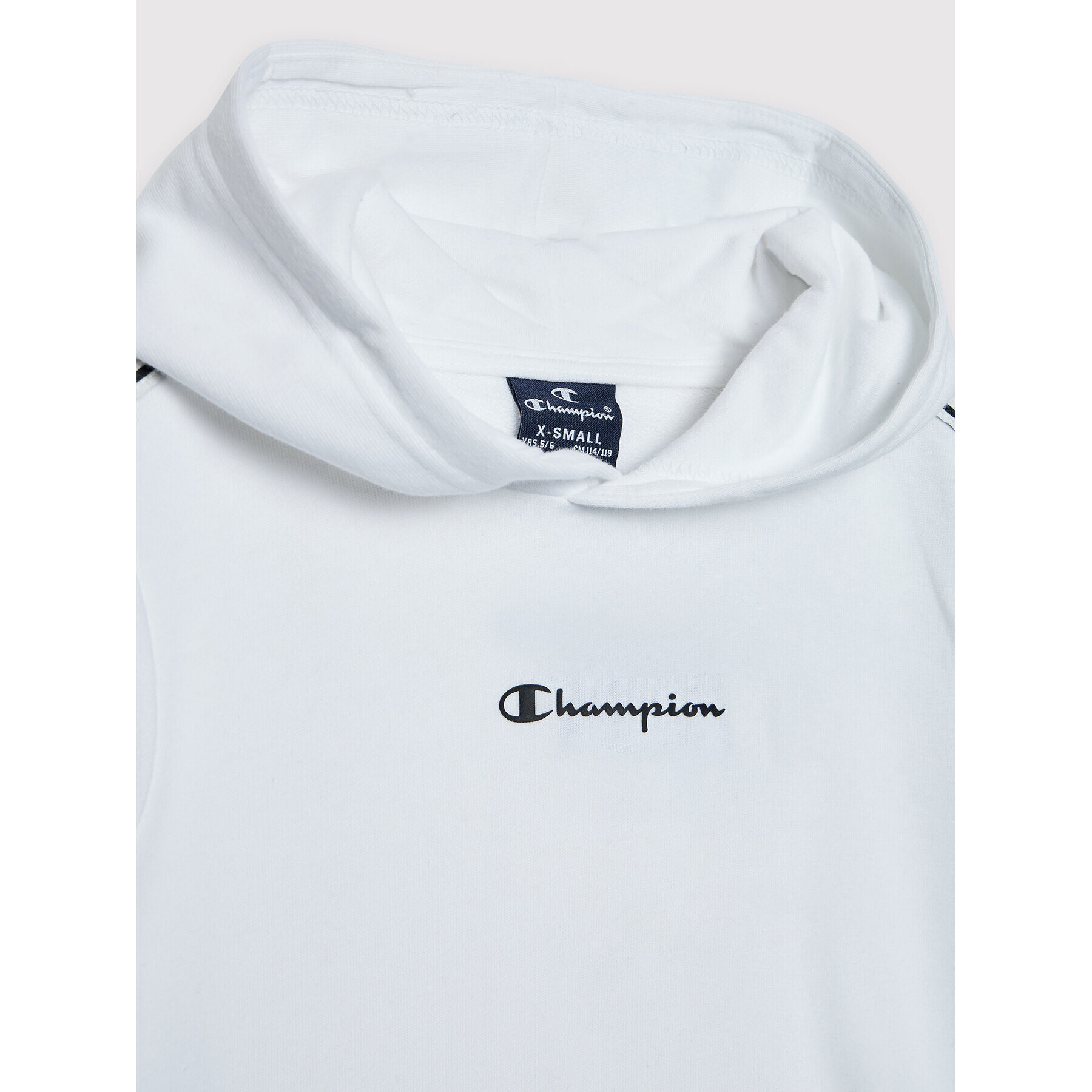 Champion Mikina 305916 Bílá Regular Fit - Pepit.cz