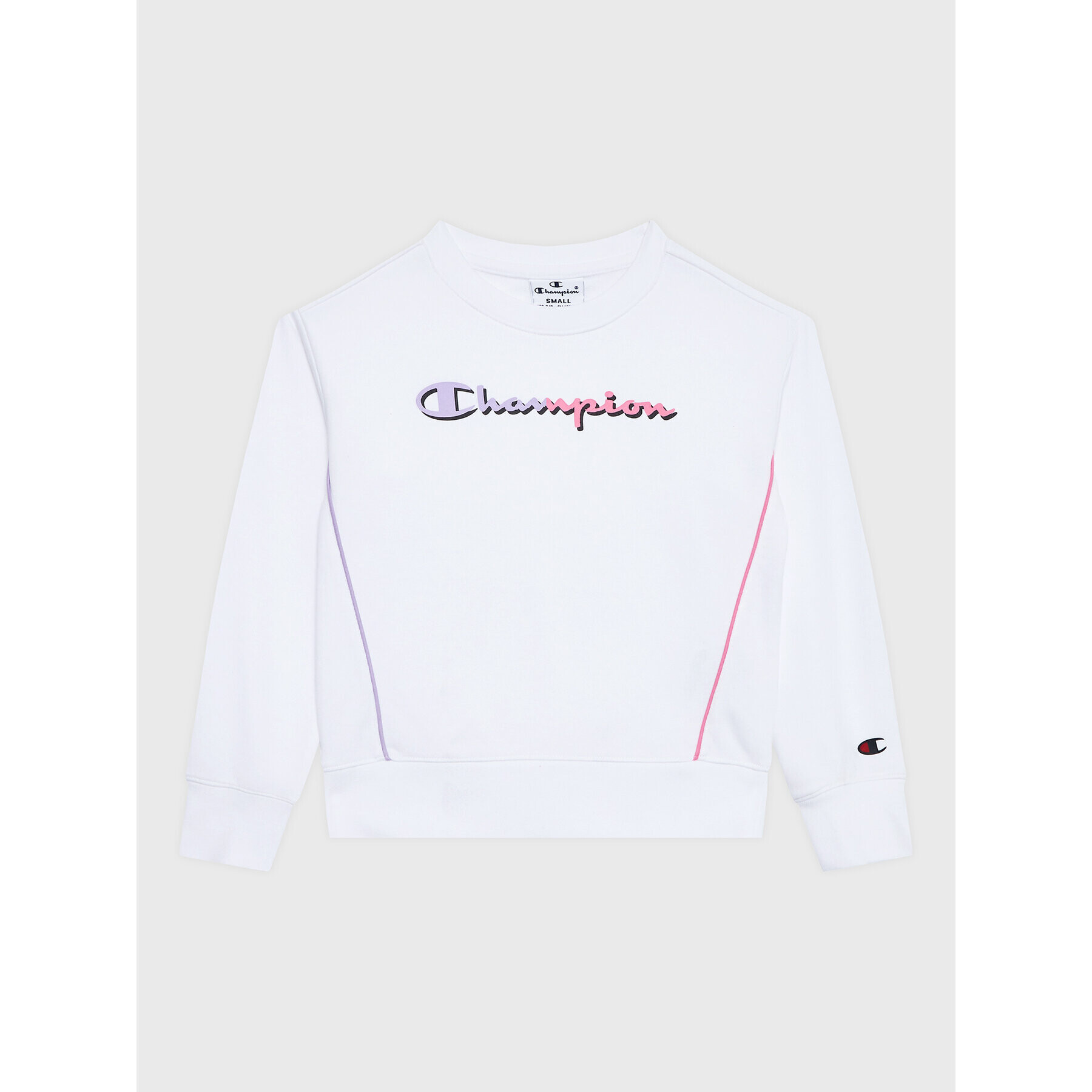 Champion Mikina 404666 Bílá Custom Fit - Pepit.cz