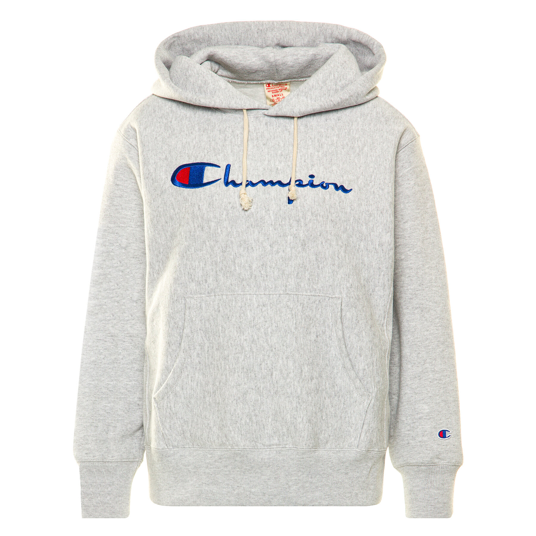 Champion Mikina Big Script 113149 Šedá Regular Fit - Pepit.cz