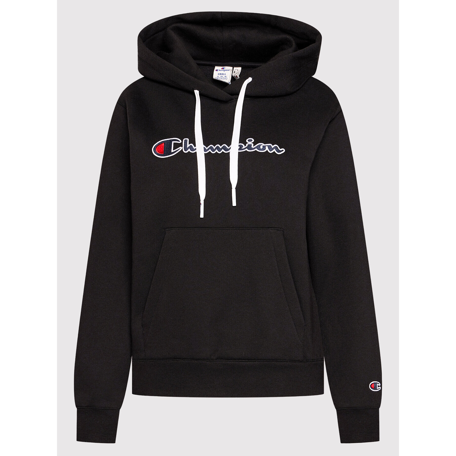 Champion Mikina Blend Script Logo 114461 Černá Regular Fit - Pepit.cz