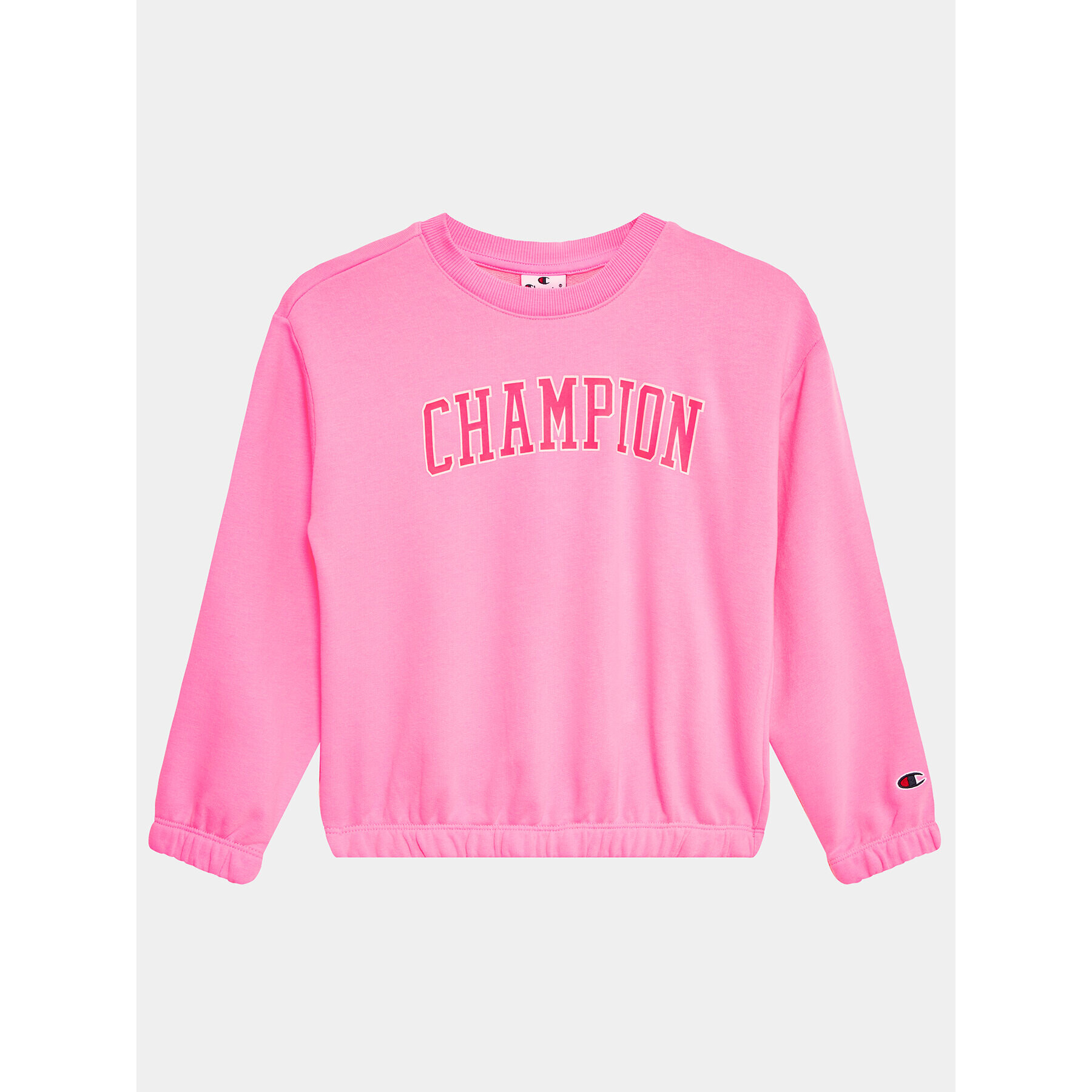 Champion Mikina Bookstore 404655 Růžová Boxy Fit - Pepit.cz