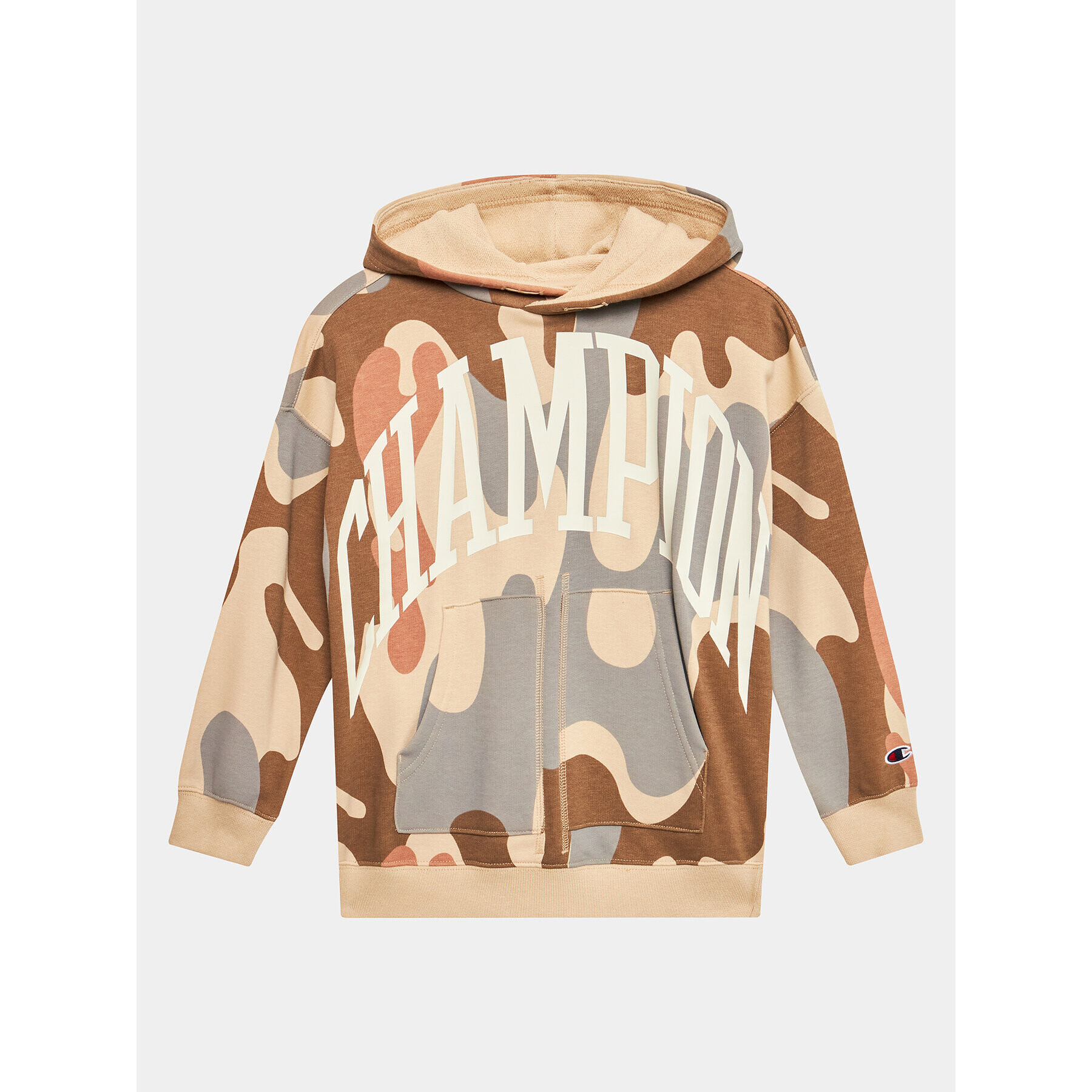 Champion Mikina Booktore Camo 306458 Barevná Oversize - Pepit.cz