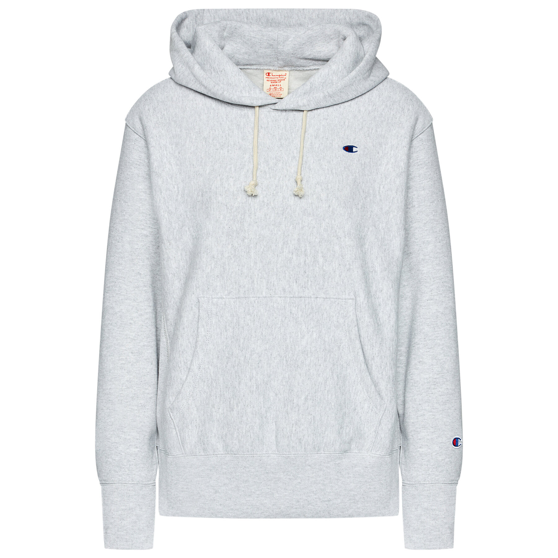 Champion Mikina C Logo 113350 Šedá Regular Fit - Pepit.cz