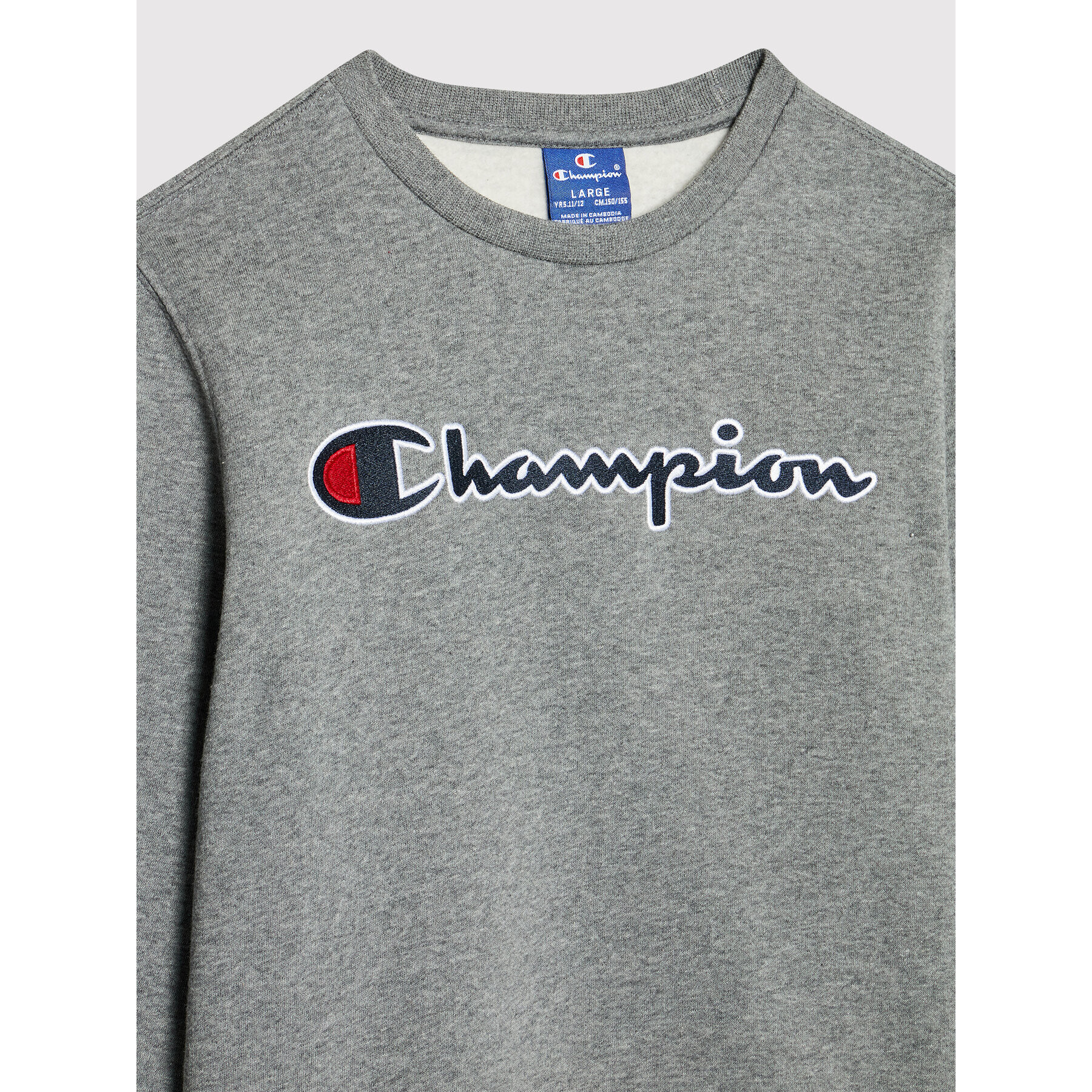 Champion Mikina Crewneck 305766 Šedá Regular Fit - Pepit.cz