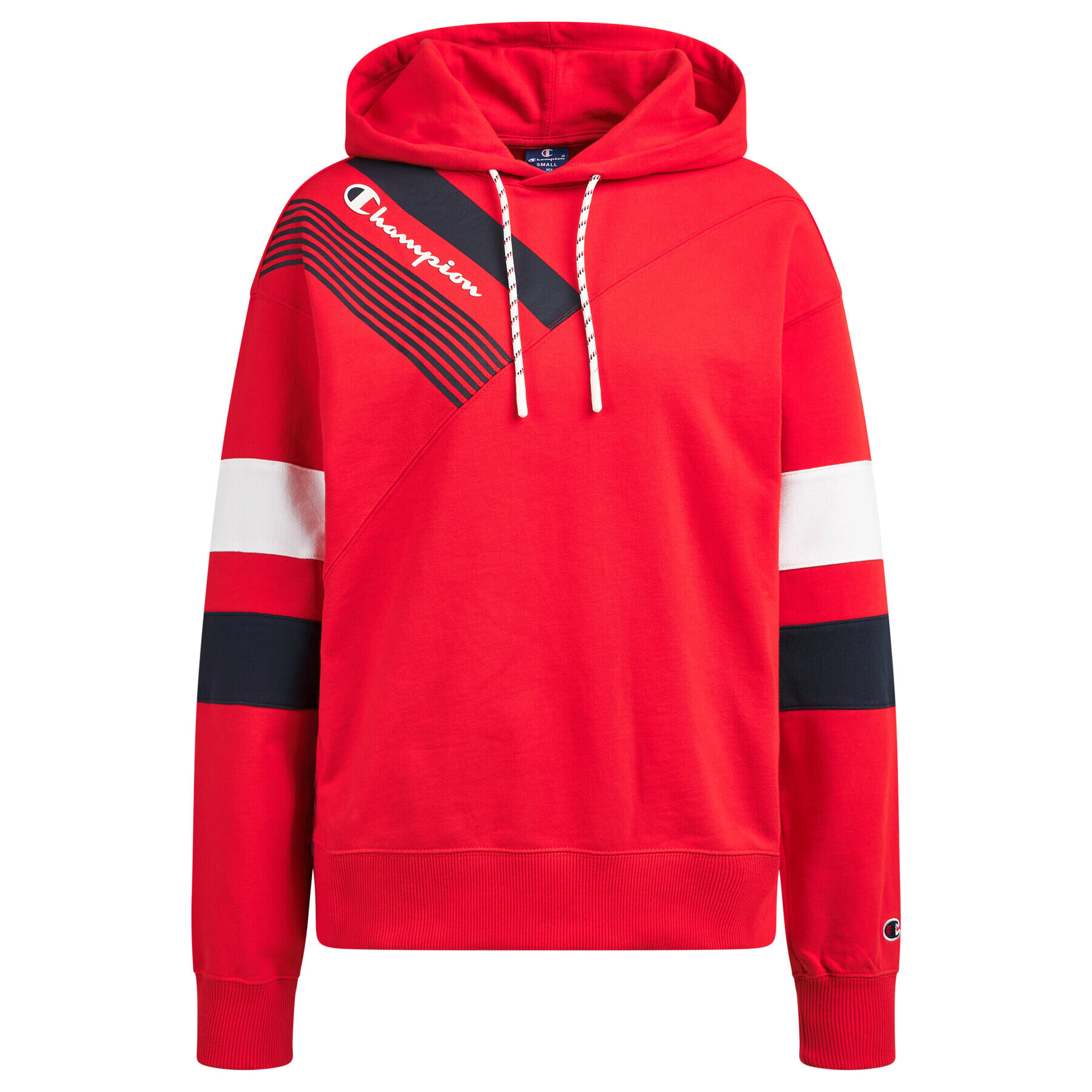 Champion Mikina Graphic 112758 Červená Regular Fit - Pepit.cz