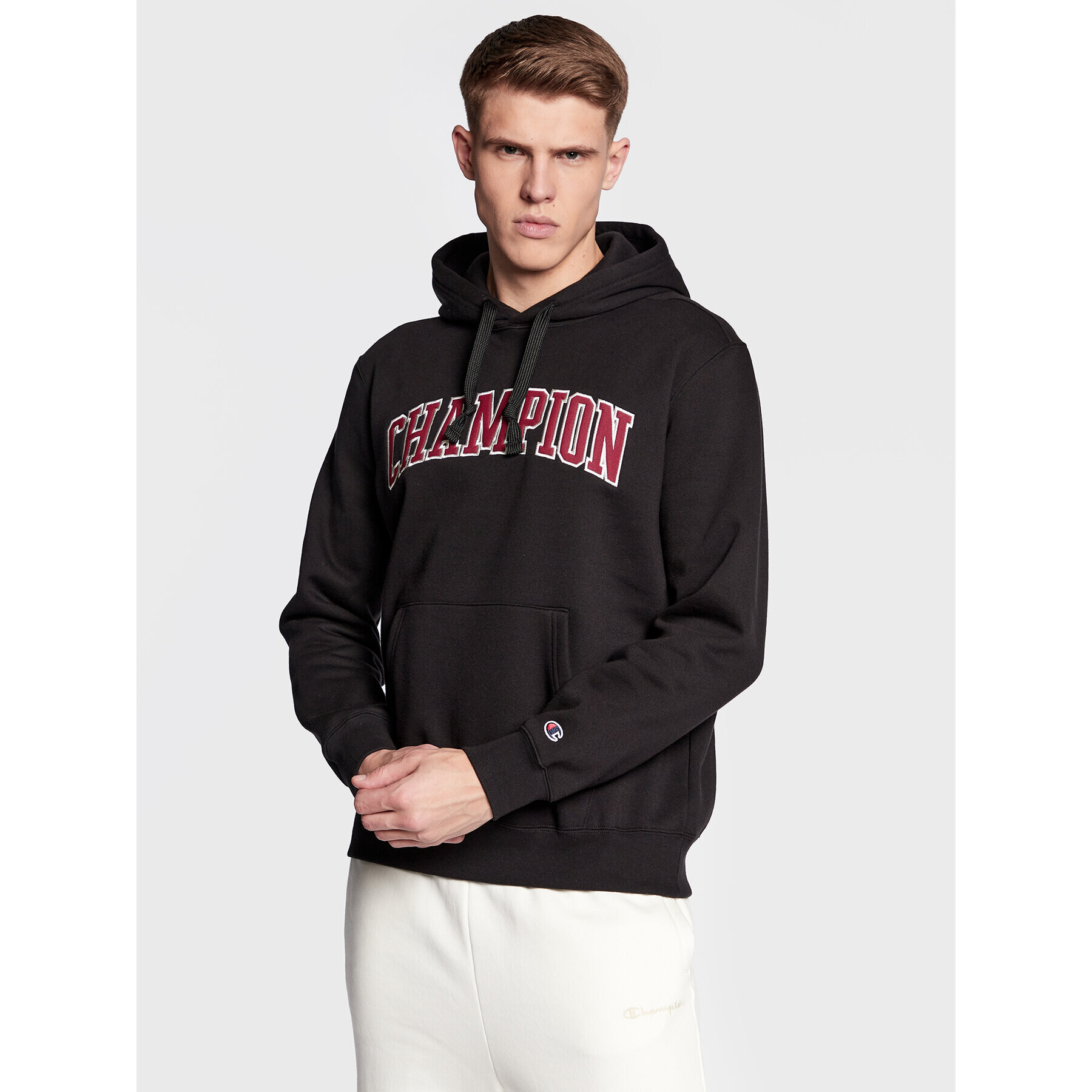 Champion Mikina Heavy Fleece Bookstore 217876 Černá Regular Fit - Pepit.cz