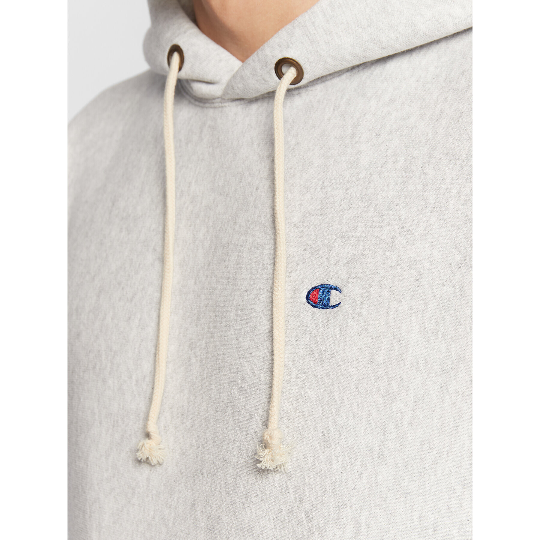 Champion Mikina Reverse Weave 217976 Šedá Regular Fit - Pepit.cz