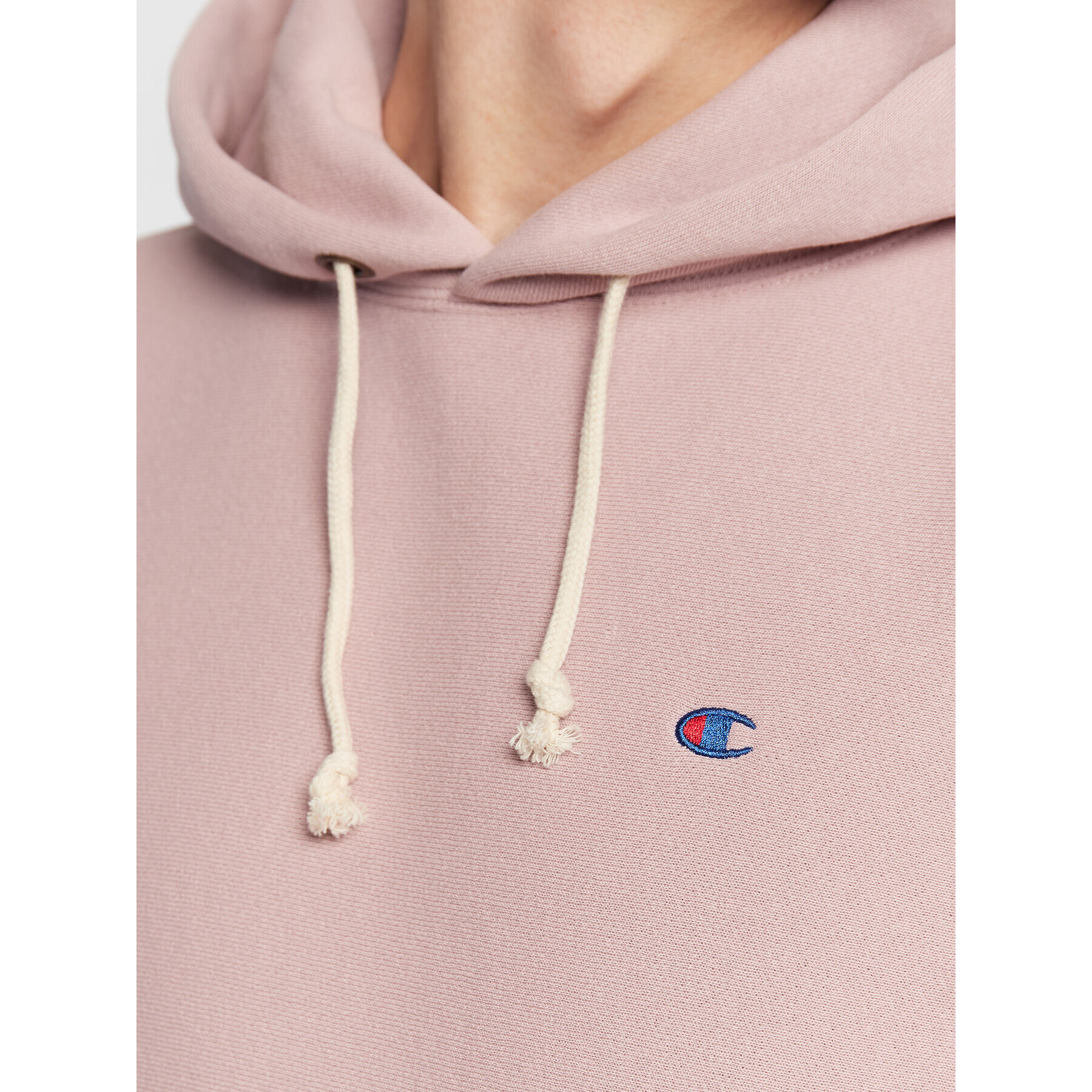 Champion Mikina Reverse Weave Fleece 217976 Růžová Regular Fit - Pepit.cz