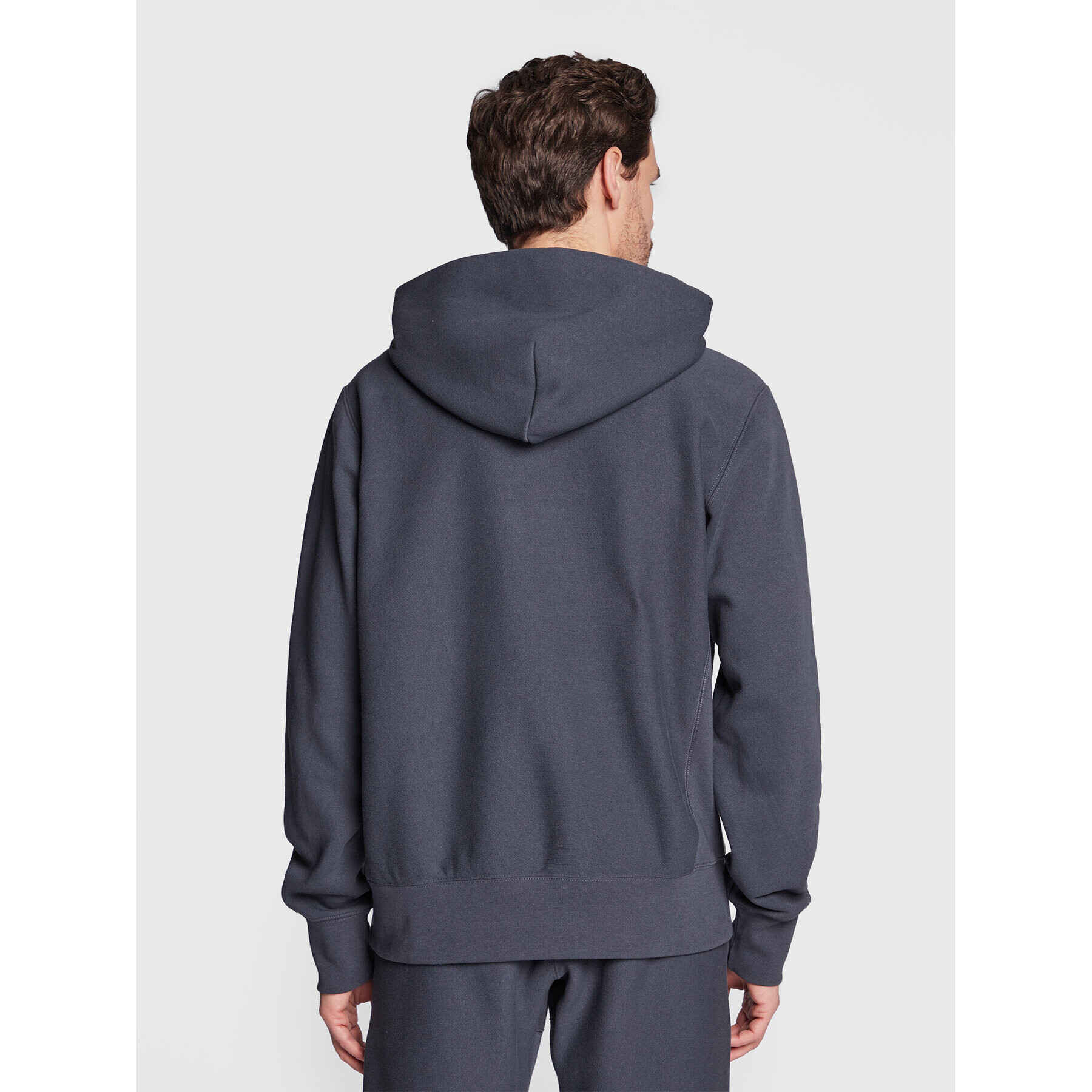 Champion Mikina Reverse Weave Fleece 217976 Šedá Regular Fit - Pepit.cz