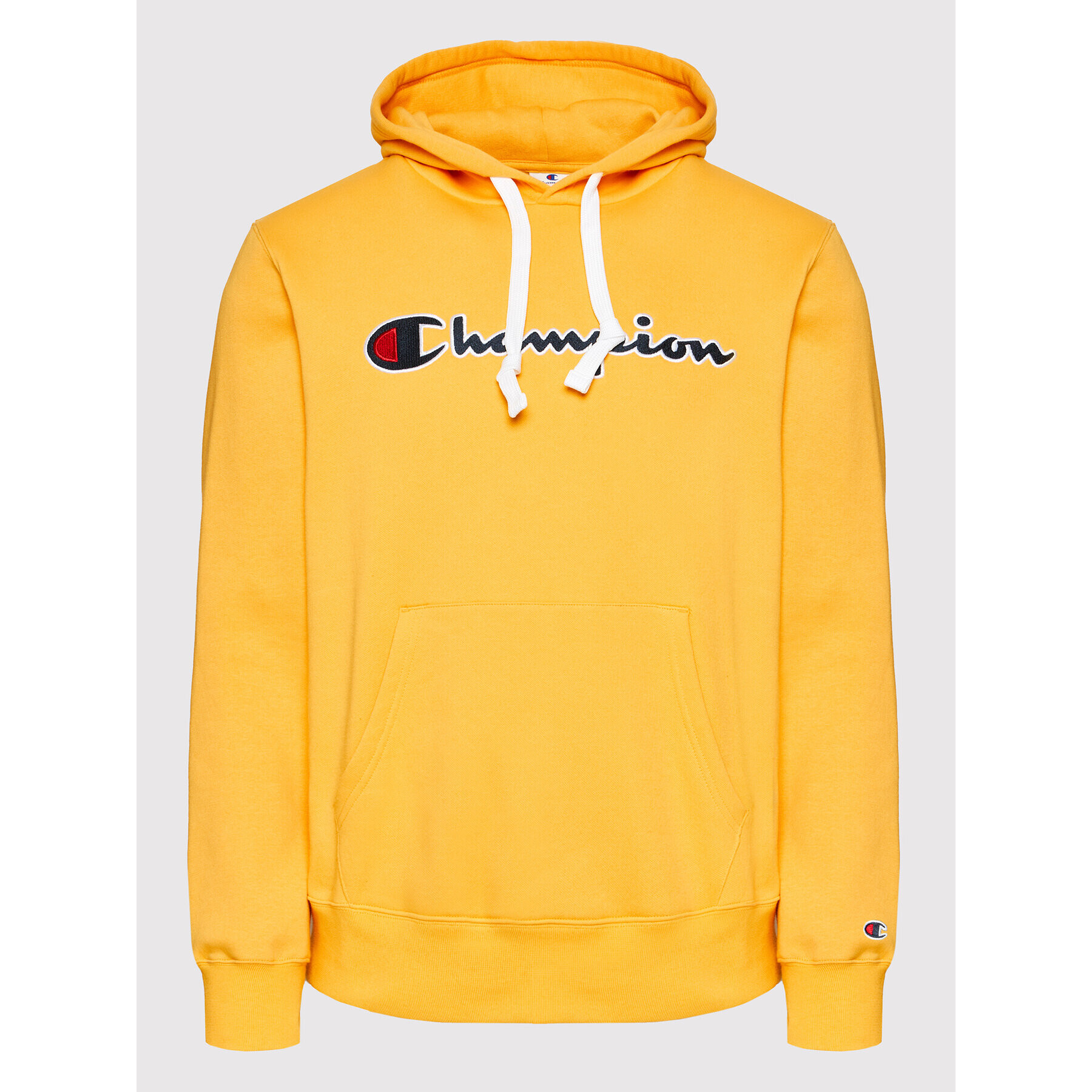 Champion Mikina Script Logo 216470 Žlutá Custom Fit - Pepit.cz