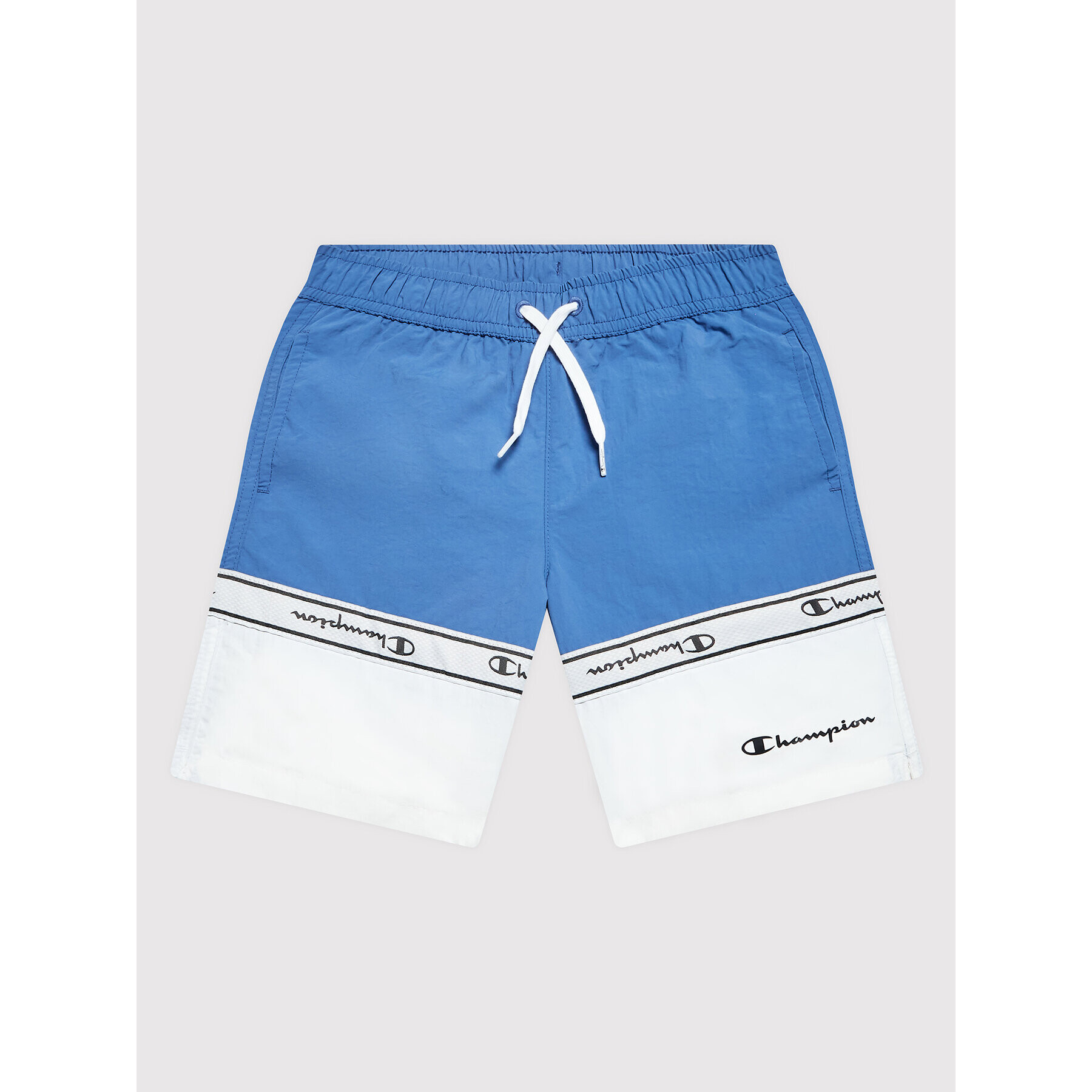 Champion Plavecké šortky 306045 Modrá Regular Fit - Pepit.cz