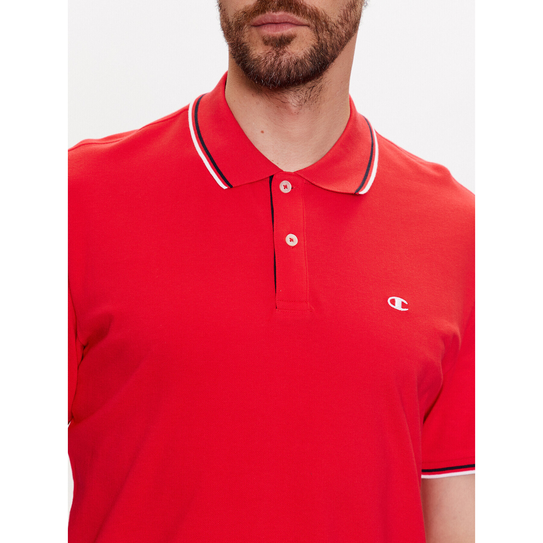 Champion Polokošile 218755 Červená Regular Fit - Pepit.cz