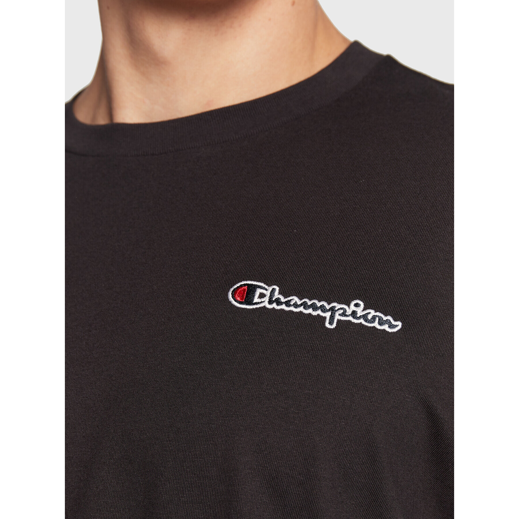 Champion S dlouhým rukávem Crewneck 217868 Černá Regular Fit - Pepit.cz