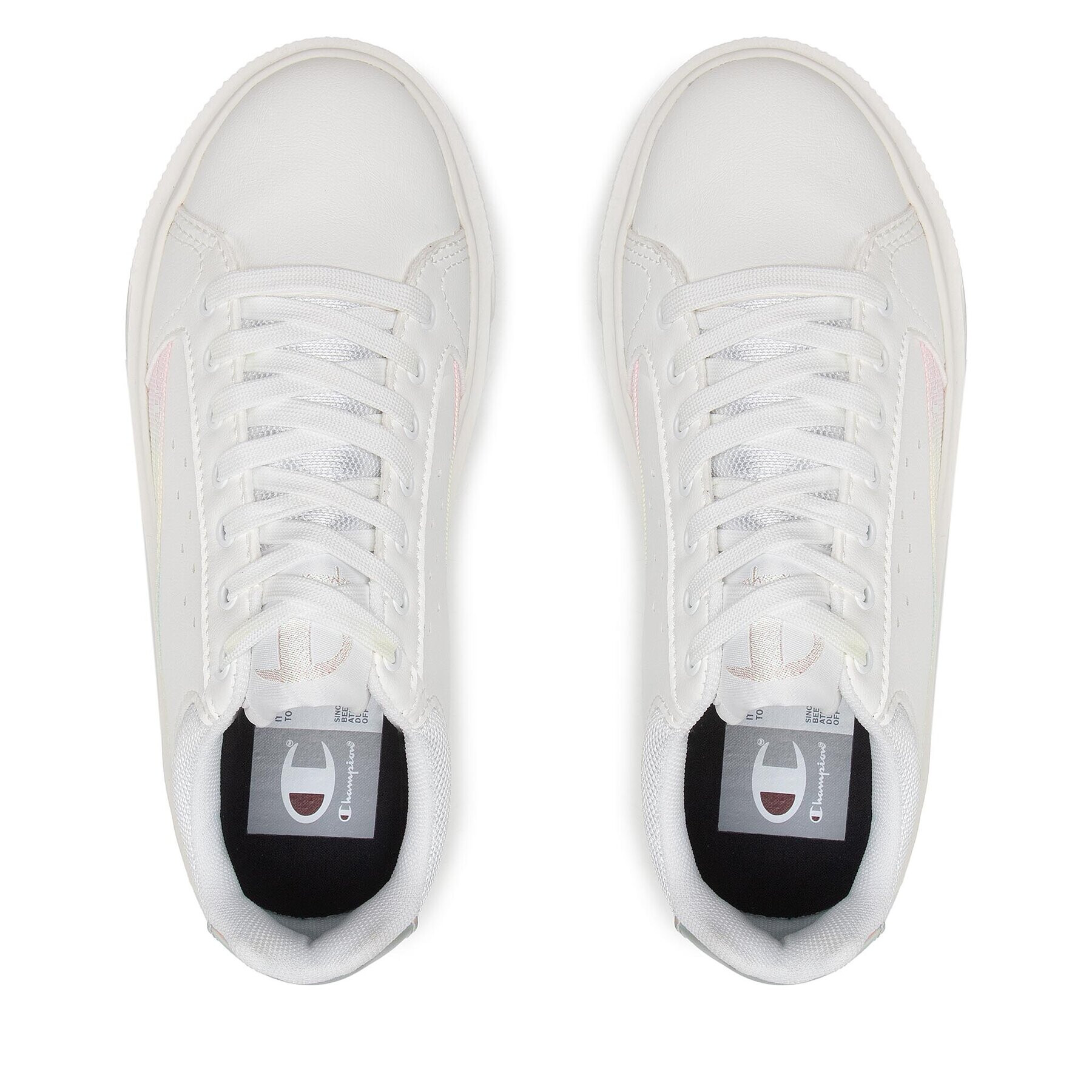 Champion Sneakersy Carolina Pearl S11528 WW001 WHT Bílá - Pepit.cz