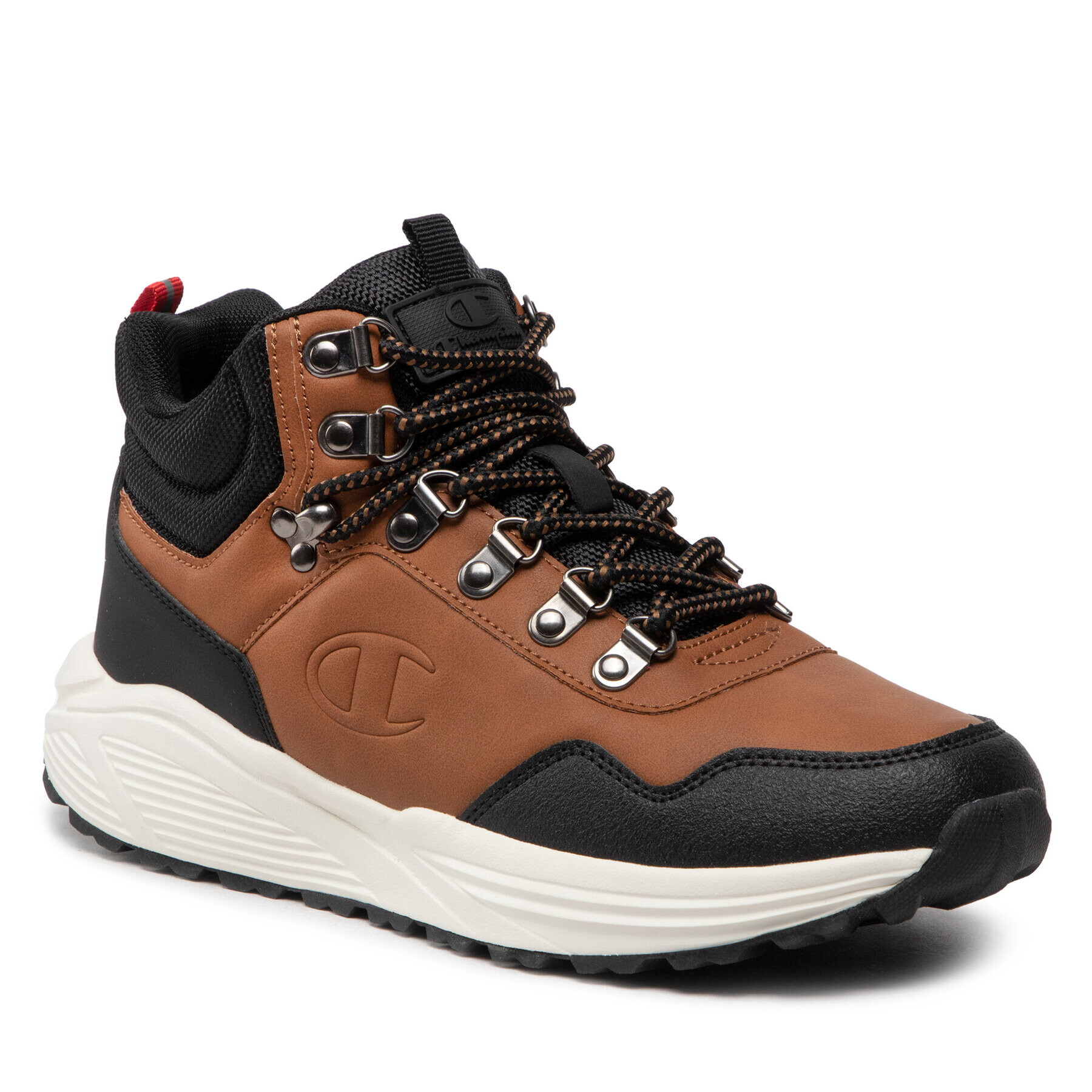 Champion Sneakersy Climb Rx Mid S21924-CHA-MS053 Hnědá - Pepit.cz